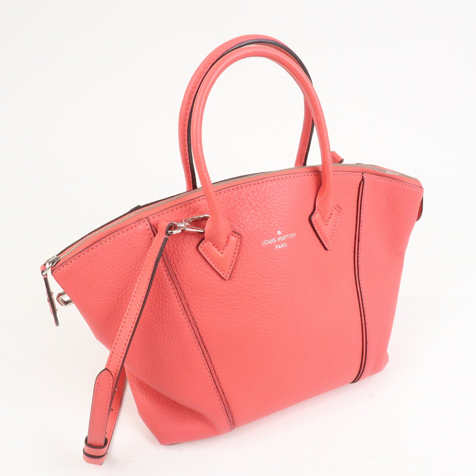 Louis Vuitton Parnassea Lockit PM 2WAY Bag Hand Bag Pink M50392