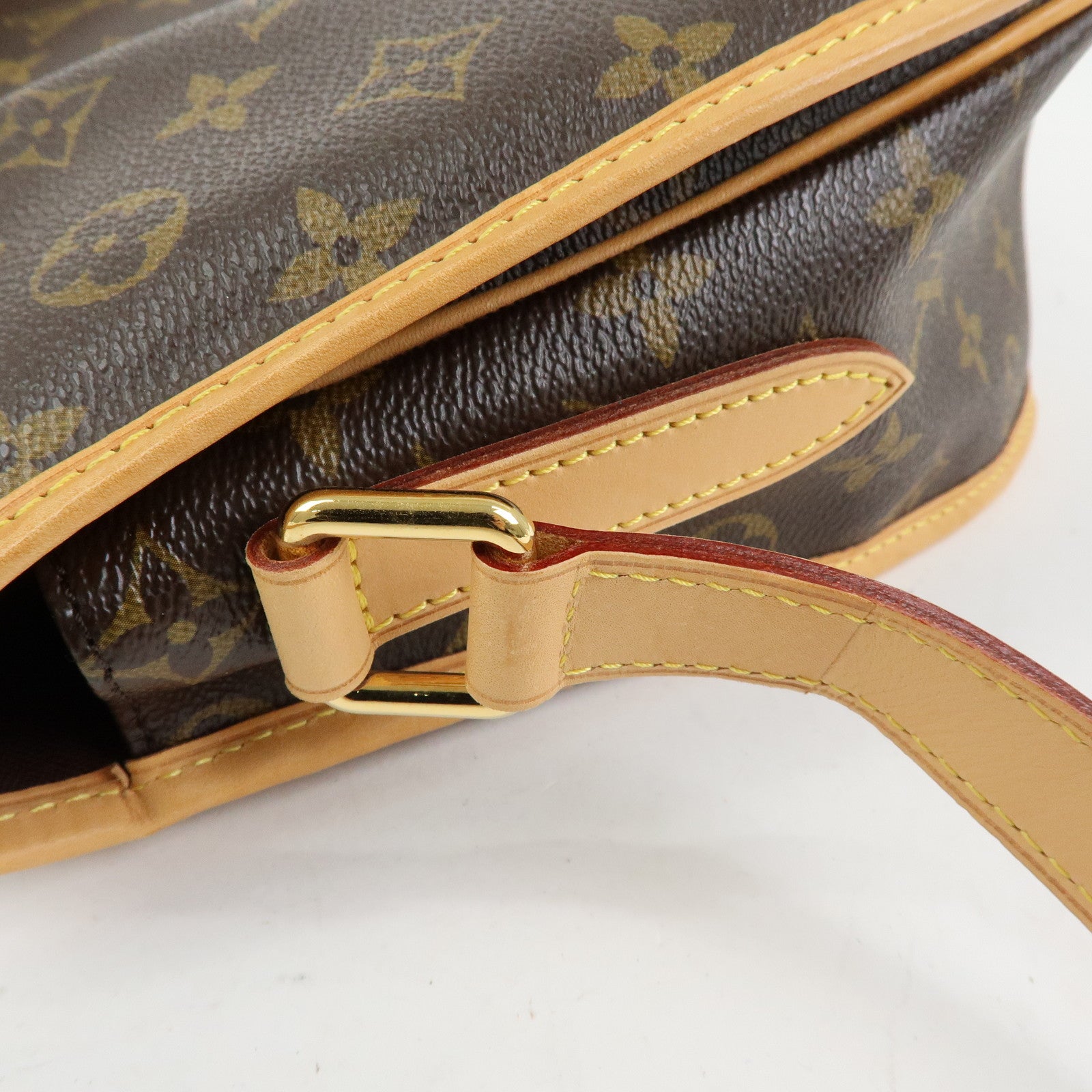 Louis Vuitton Monogram Menilmontant MM Shoulder Bag Brown M40473
