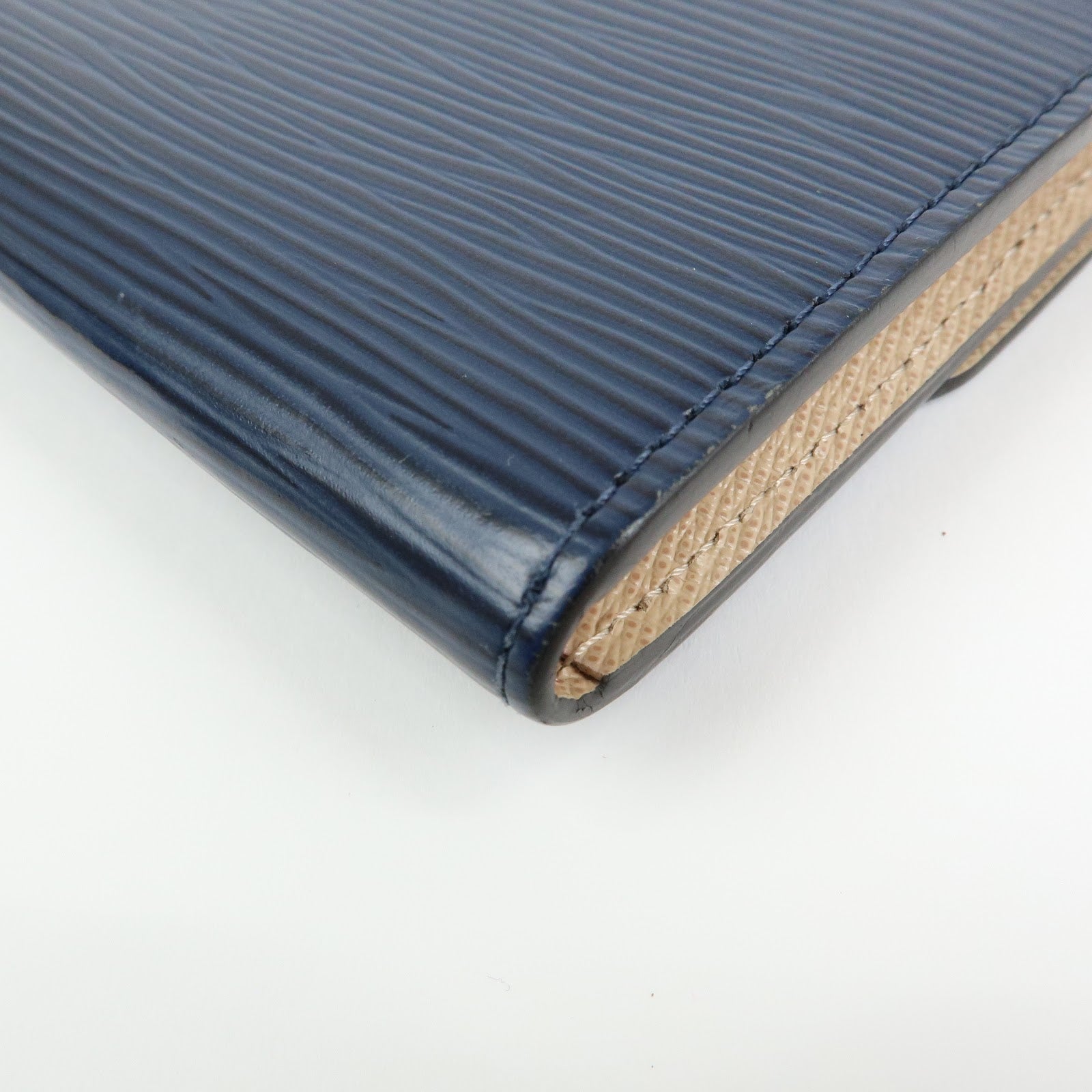 Louis Vuitton Epi Portefeuille Emilie Wallet Indigo Blue M60854
