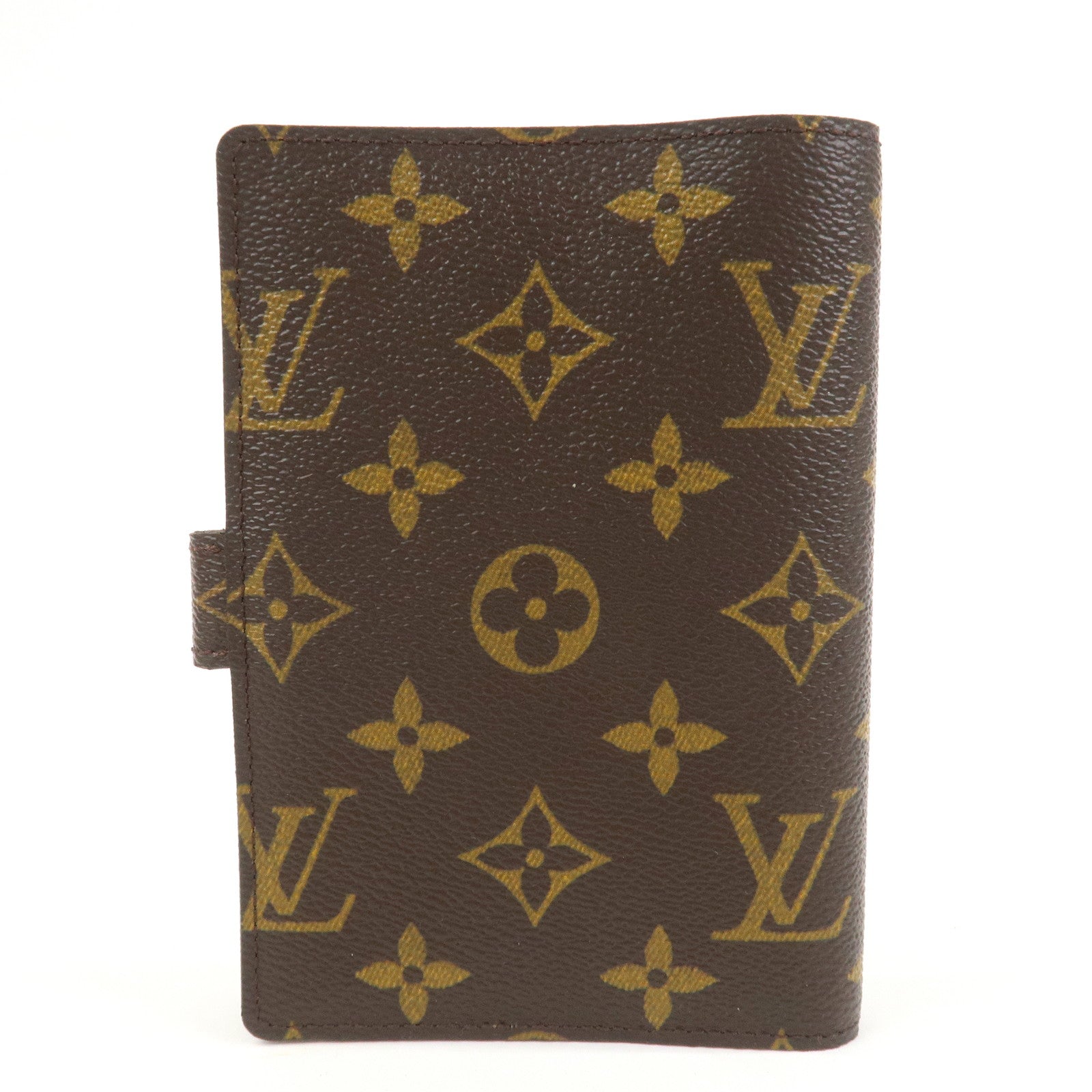 Louis Vuitton Monogram Agenda PM Planner Cover Brown R20005