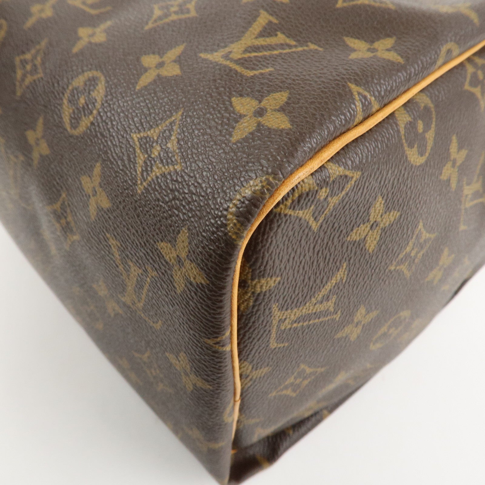 Louis Vuitton Monogram Speedy 30 Hand Bag Boston Bag M41526 Used