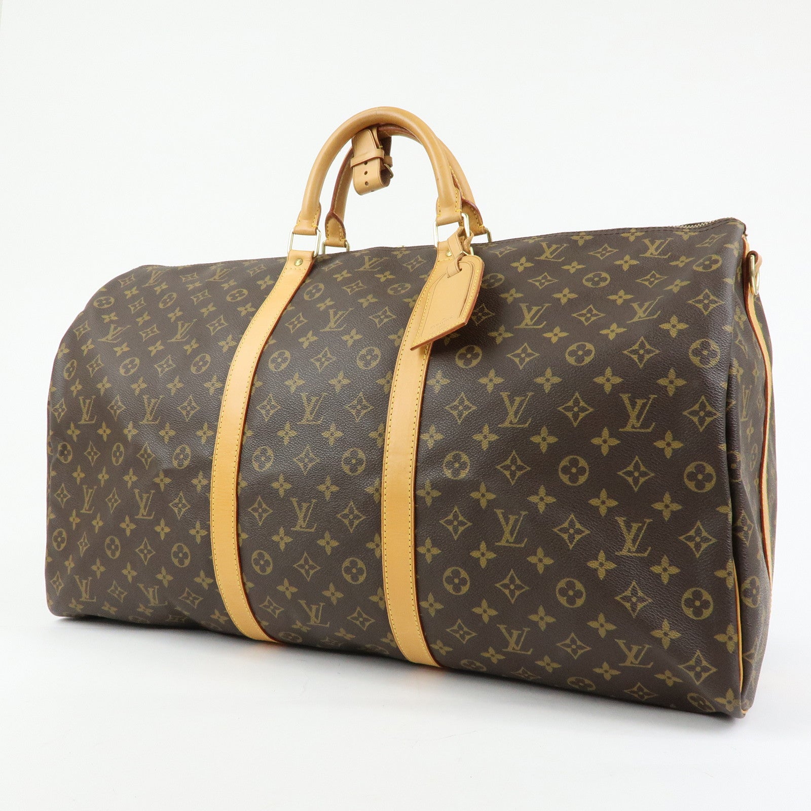 Louis Vuitton Monogram Keep All Bandouliere 60 Boston Bag M41412