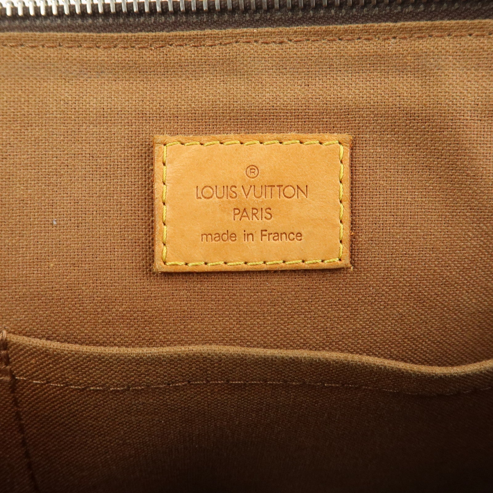 Louis Vuitton Monogram Popincourt Haut Shoulder Bag Brown M40007