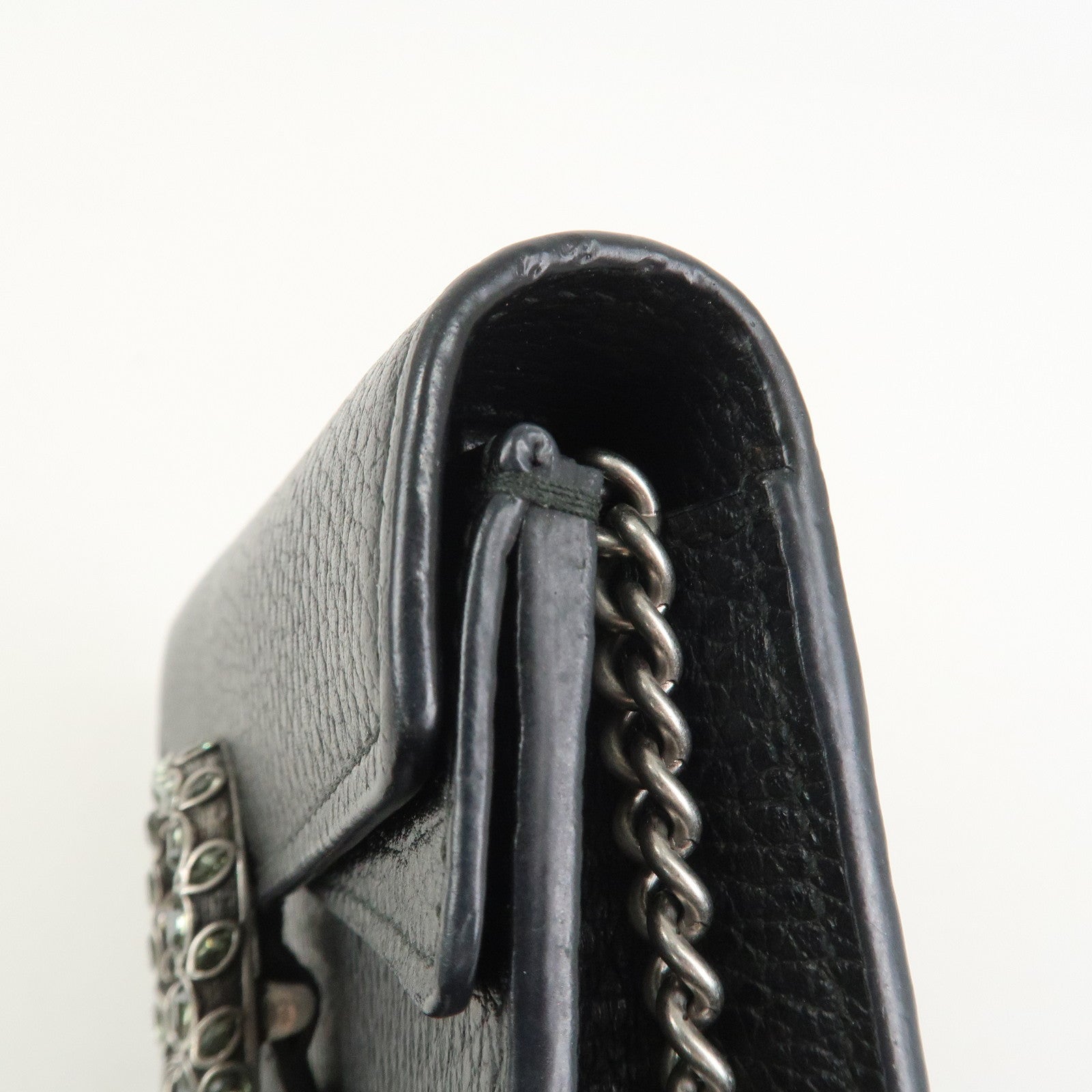 GUCCI Dionysus Super Mini Bag Leather Chain Shoulder Bag 476432