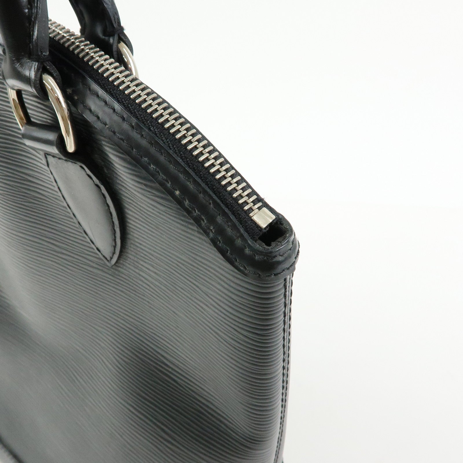 Louis Vuitton Epi Leather Lock It Hand Bag Noir M42292