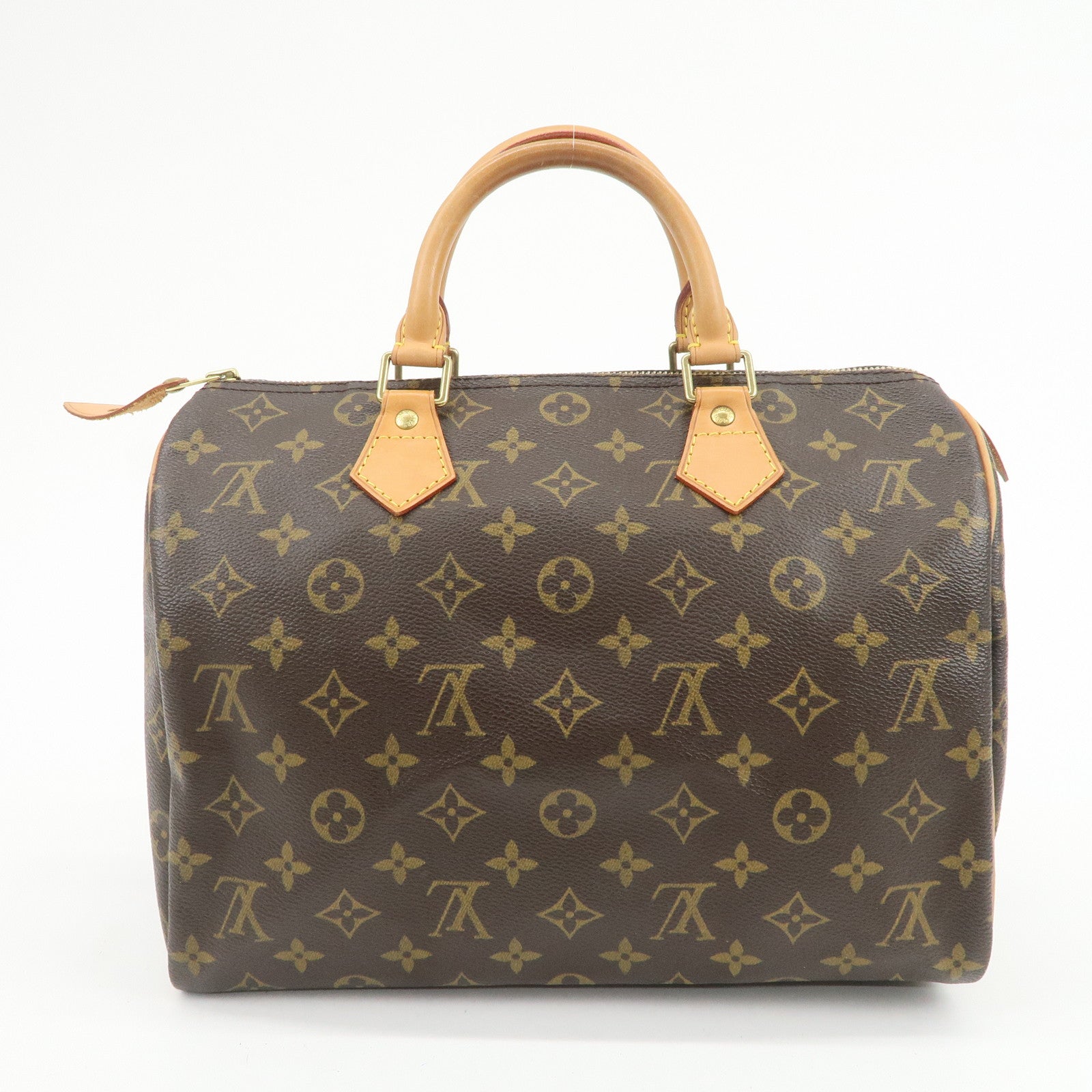 Louis Vuitton Monogram Speedy 30 Boston Bag Hand Bag Brown M41526
