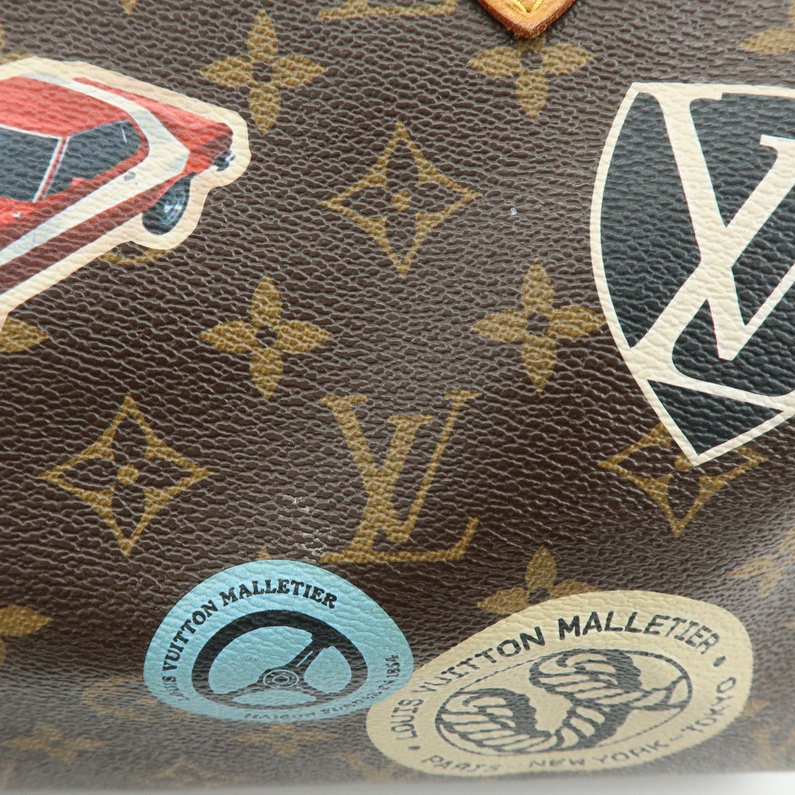 Louis Vuitton Monogram World Tour Speedy Bandouliere 30 M43231