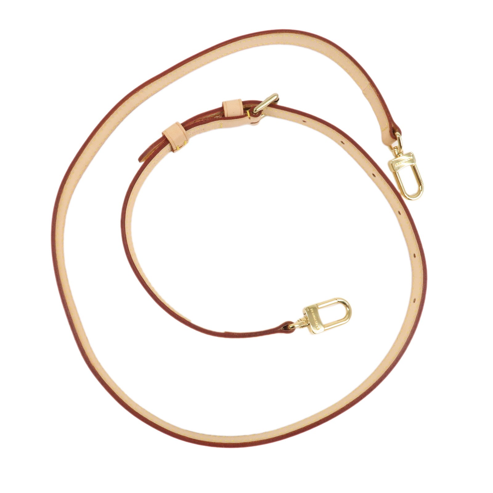 Louis Vuitton Nume Leather Adjustable Shoulder Strap 120cm J52312 Used