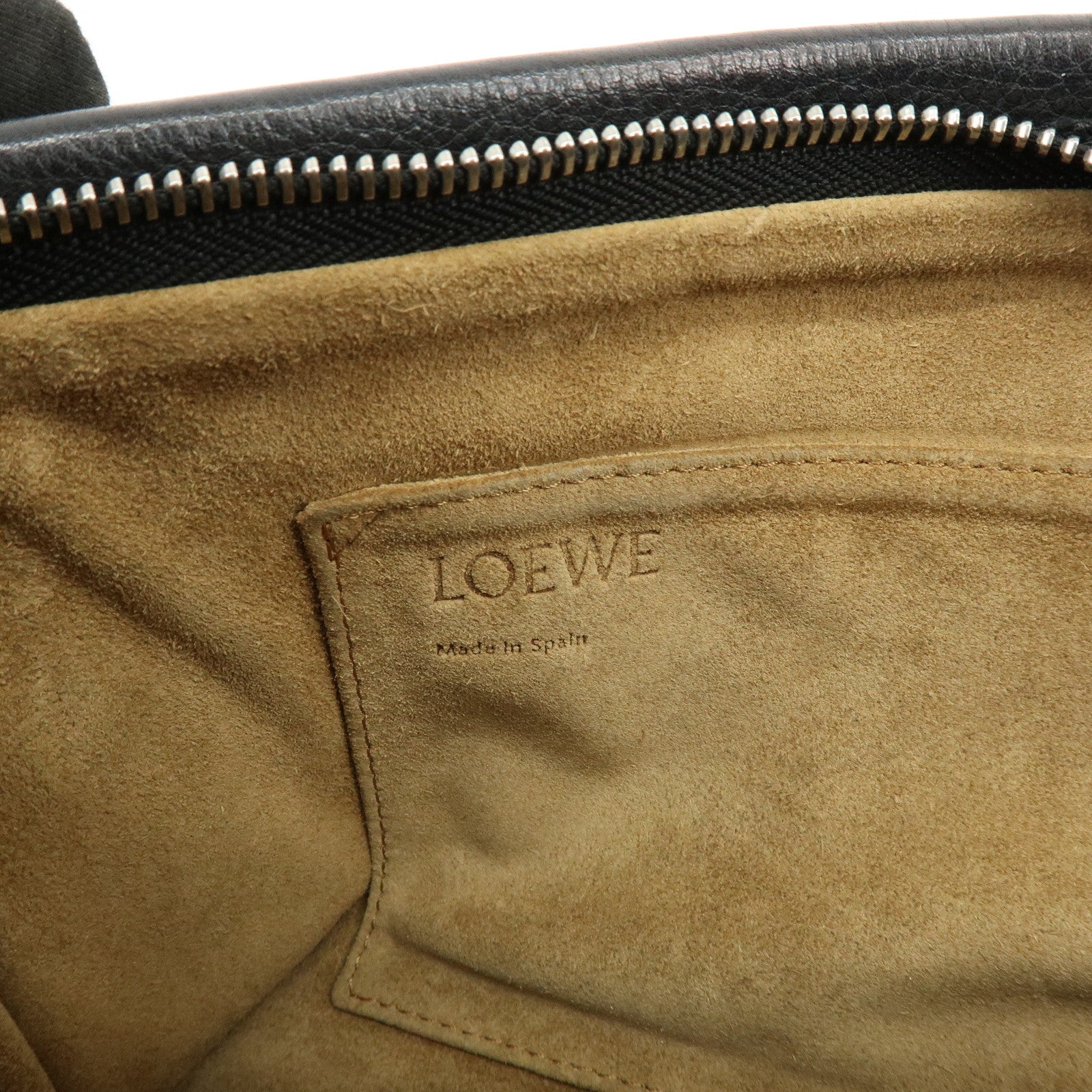 LOEWE Anagram Missy Small Calf Leather 2Way Bag Shoulder Bag Black