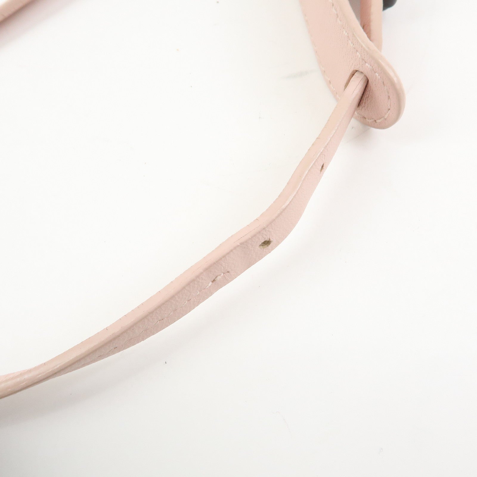 BOTTEGA VENETA Intrecciato Leather Shoulder Bag Pink 245354