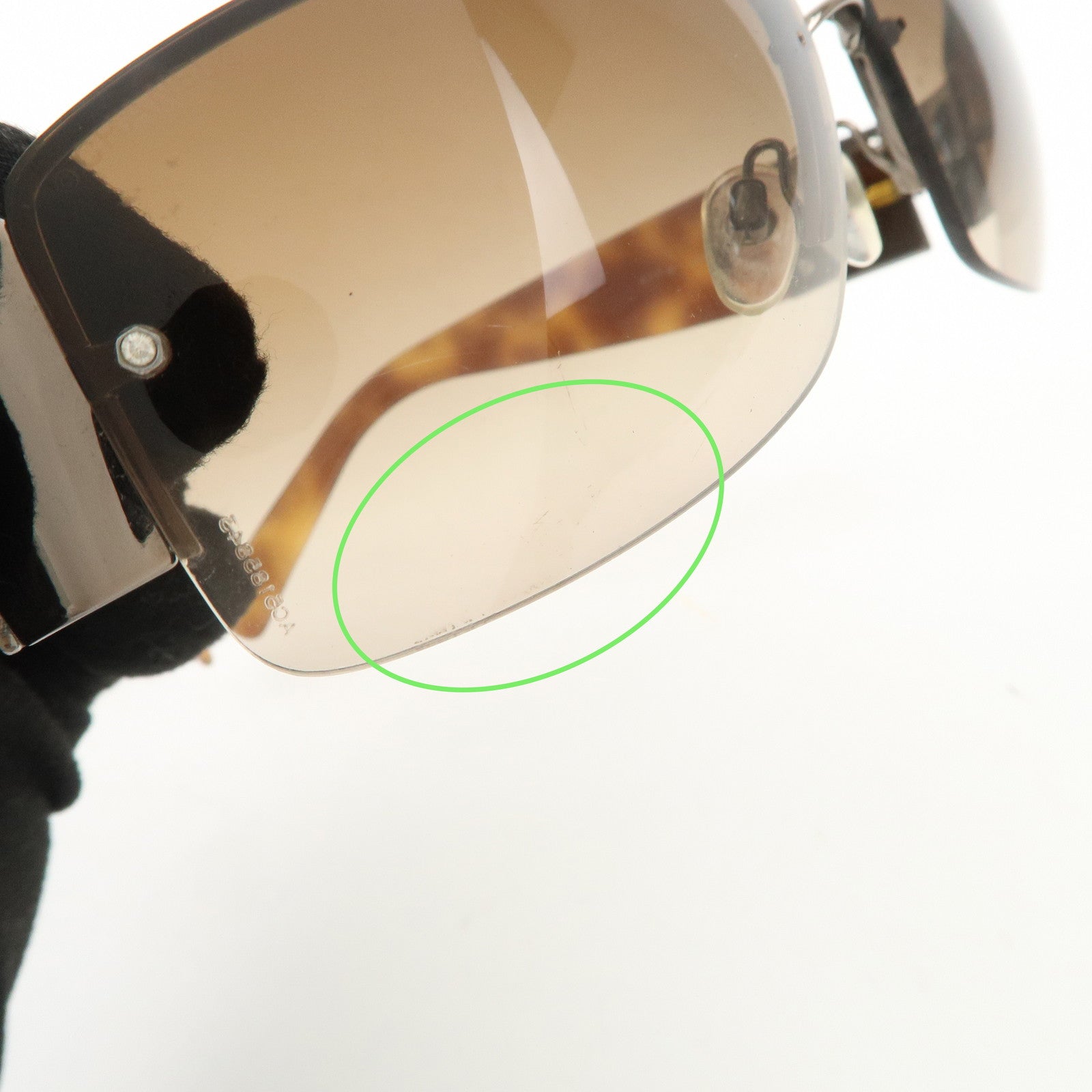 CHANEL Plastic Sunglasses 4117-B c.275/13 62□16 125 Brown