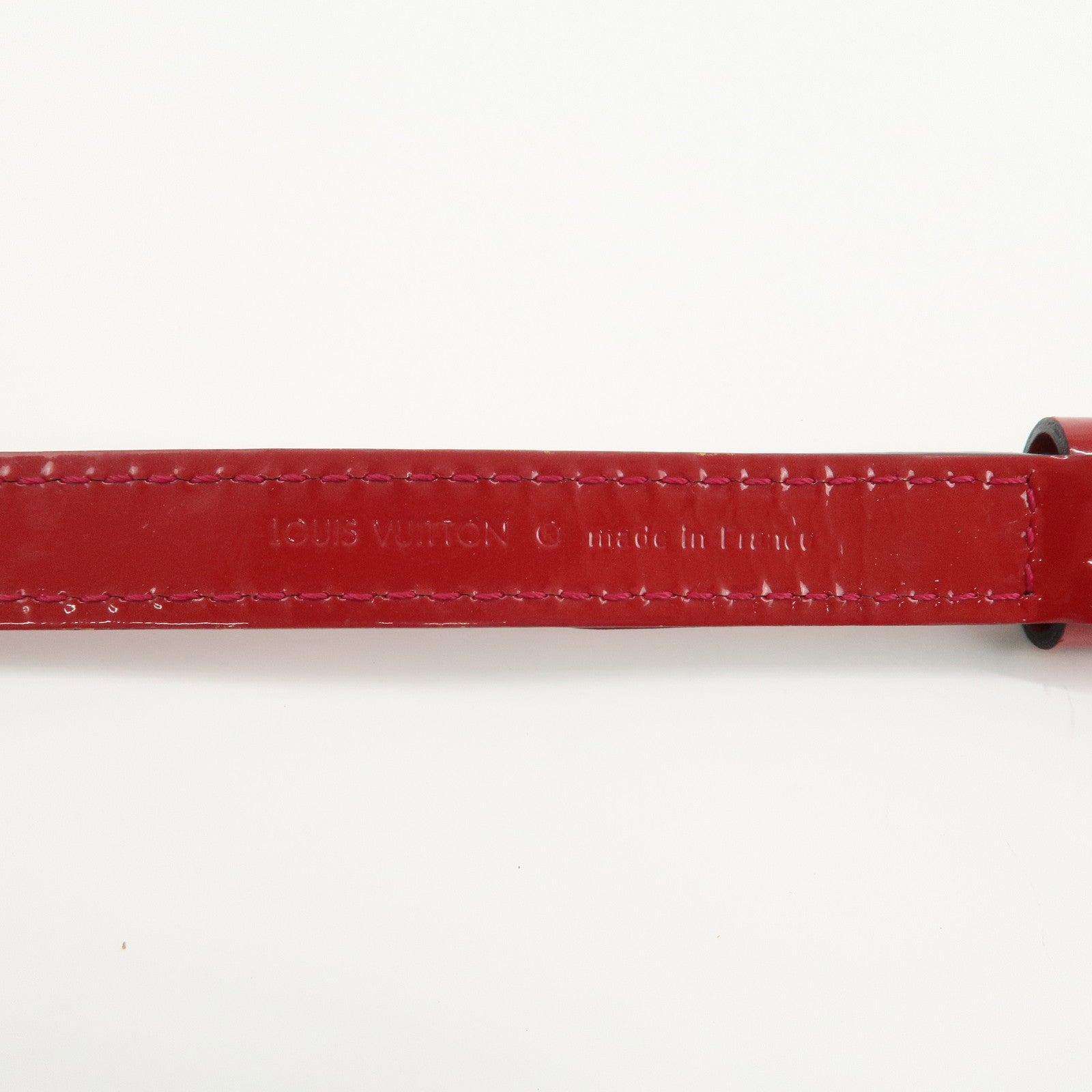 Louis Vuitton Vernis Adjustable Shoulder Strap 120cm 1.6cm Rouge
