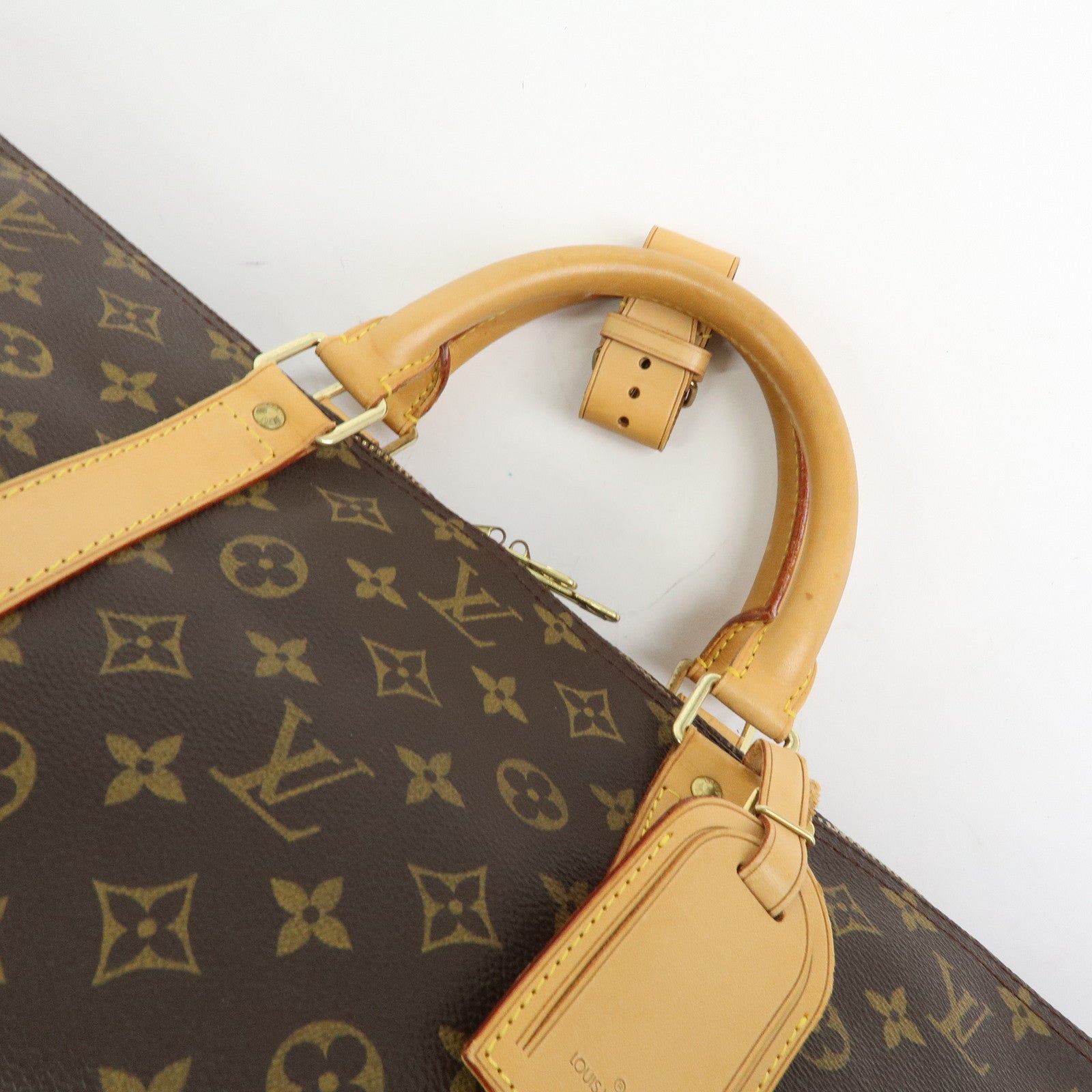 Louis Vuitton Monogram Keep All Bandouliere 60 Boston Bag M41412