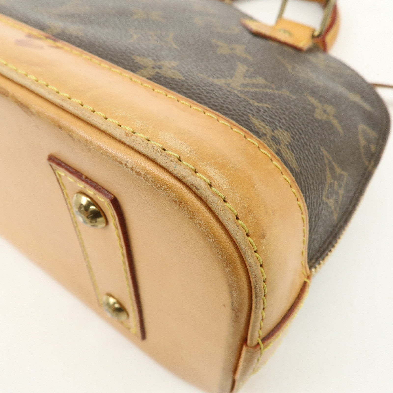 Louis Vuitton Monogram Alma BB 2Way Bag Hand Bag M53152