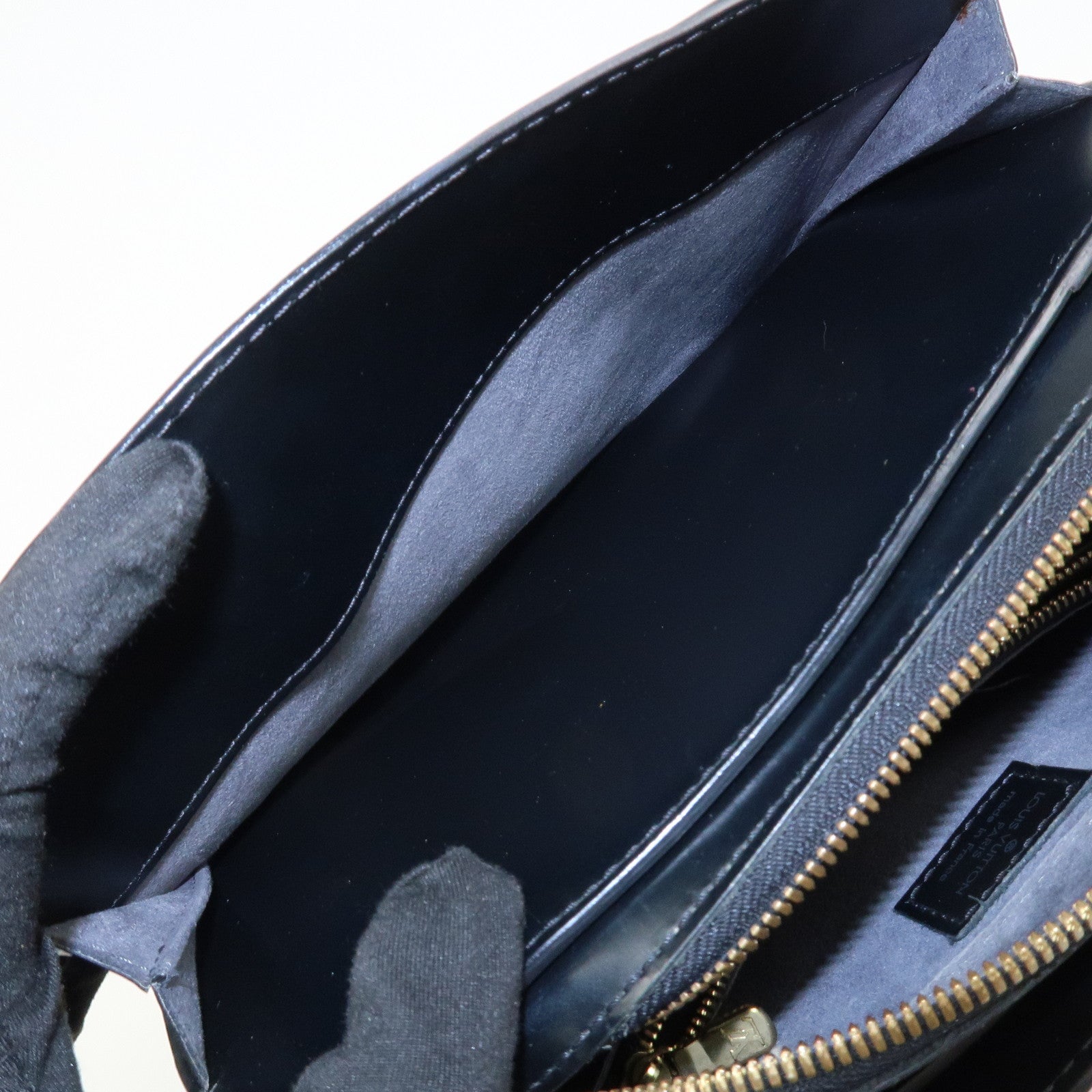 Louis Vuitton Epi Leather Pont Neuf Hand Bag Noir M52052