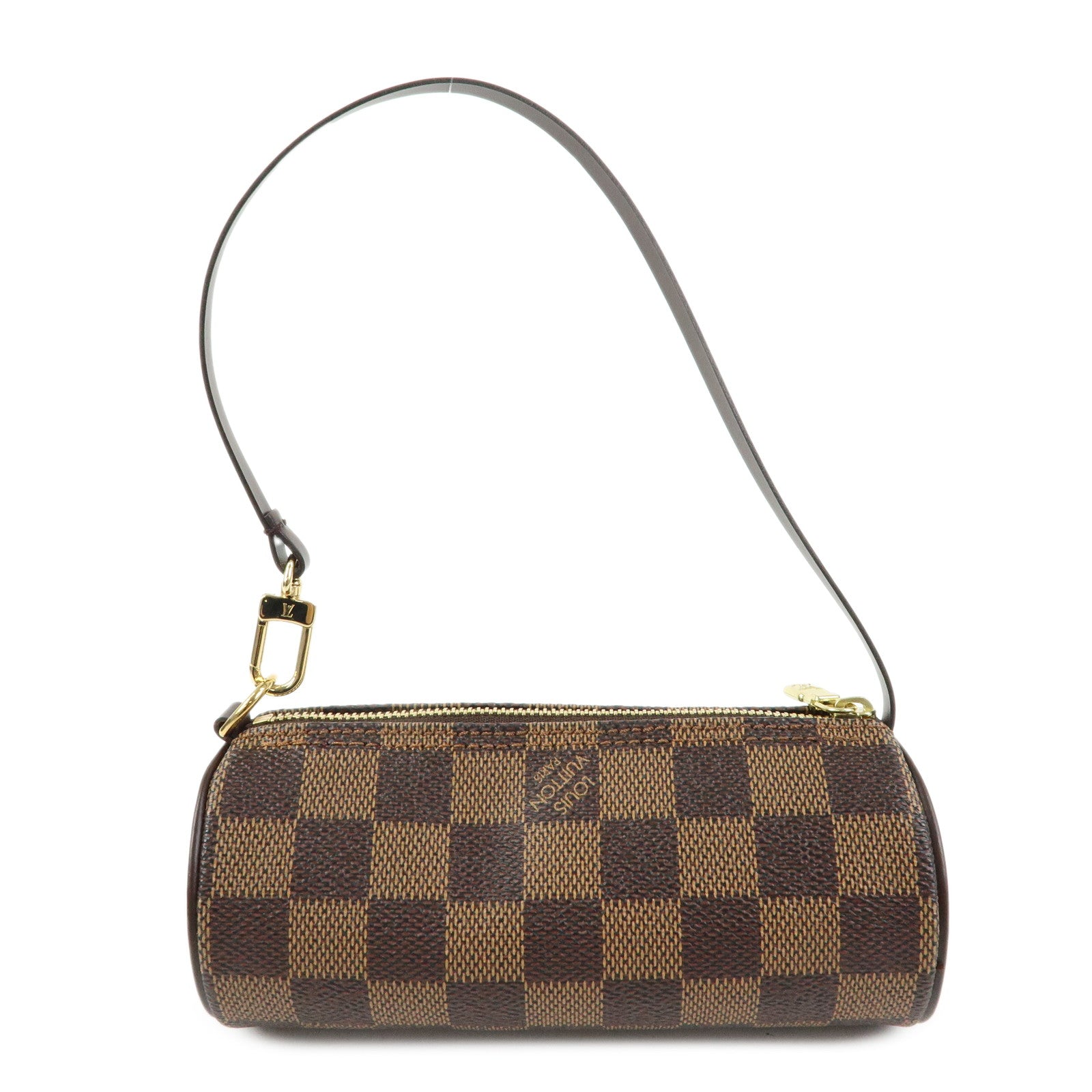 Louis Vuitton Damier Ebene Papillon 30 Hand Bag Brown N51303