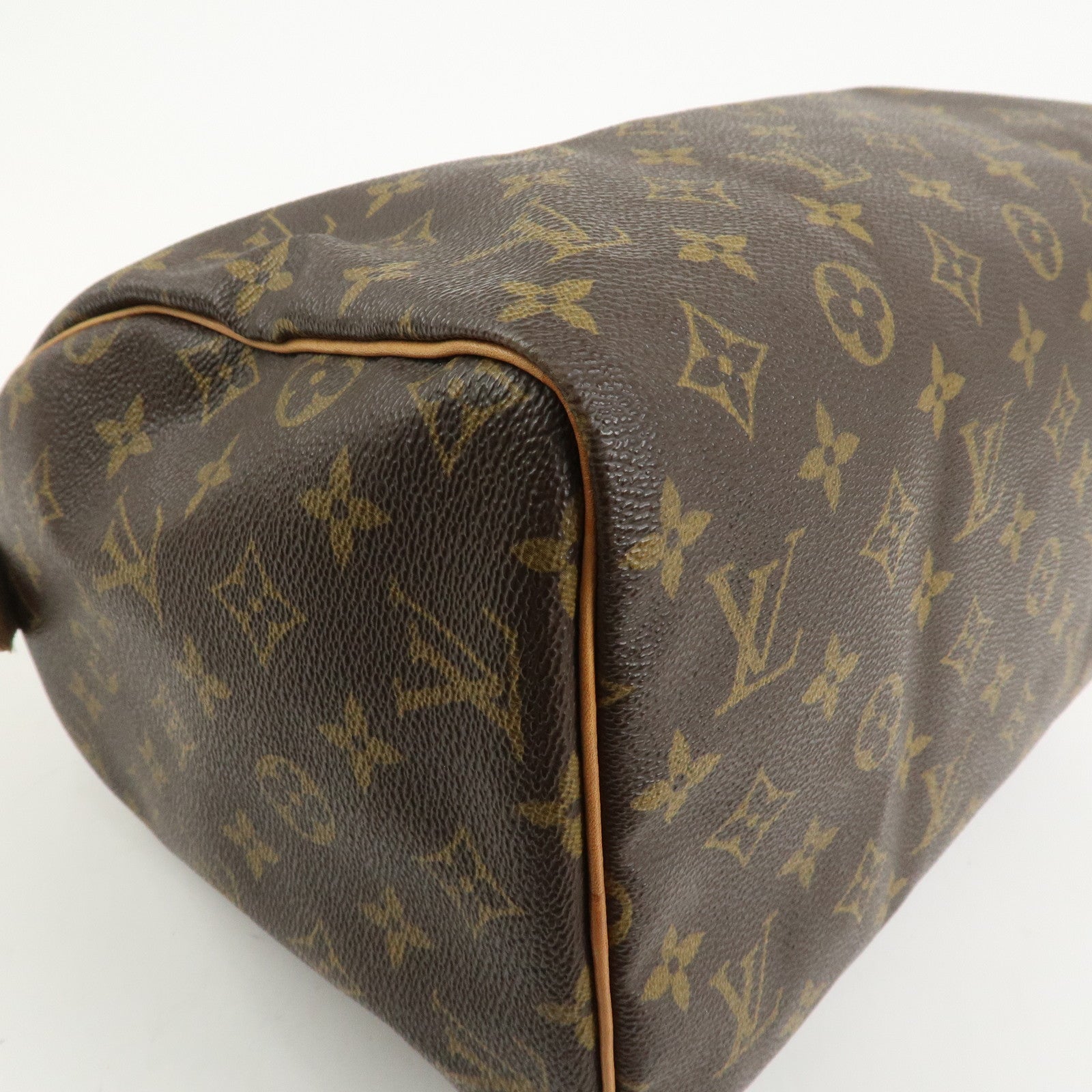 Louis Vuitton Monogram Speedy 30 Boston Bag Hand Bag Brown M41526