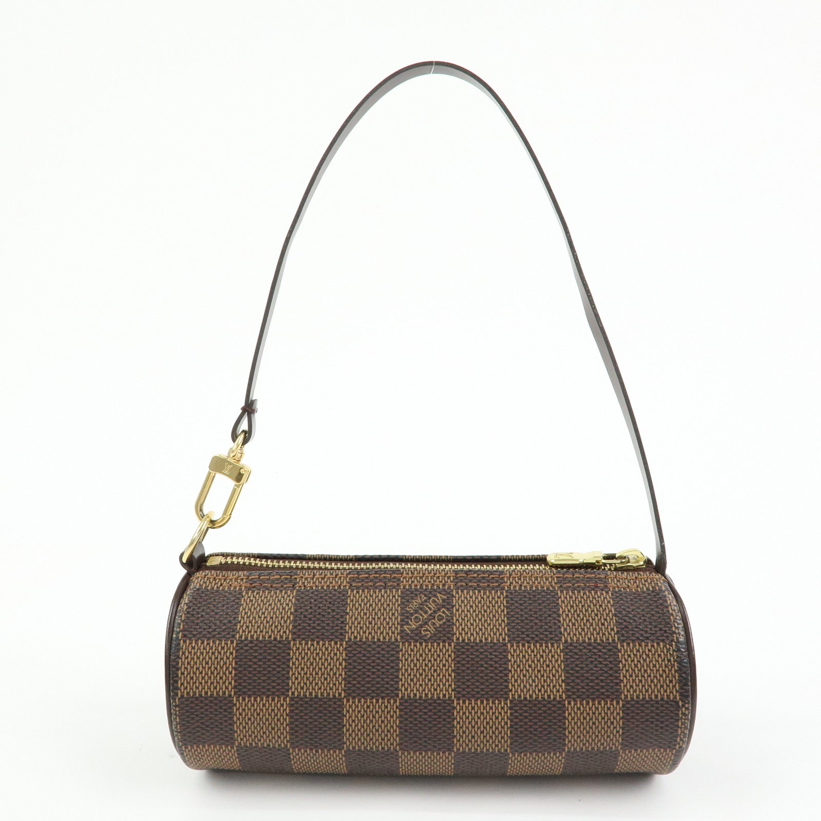 Louis Vuitton Damier Ebene Mini Pouch for Papillon Bag Brown