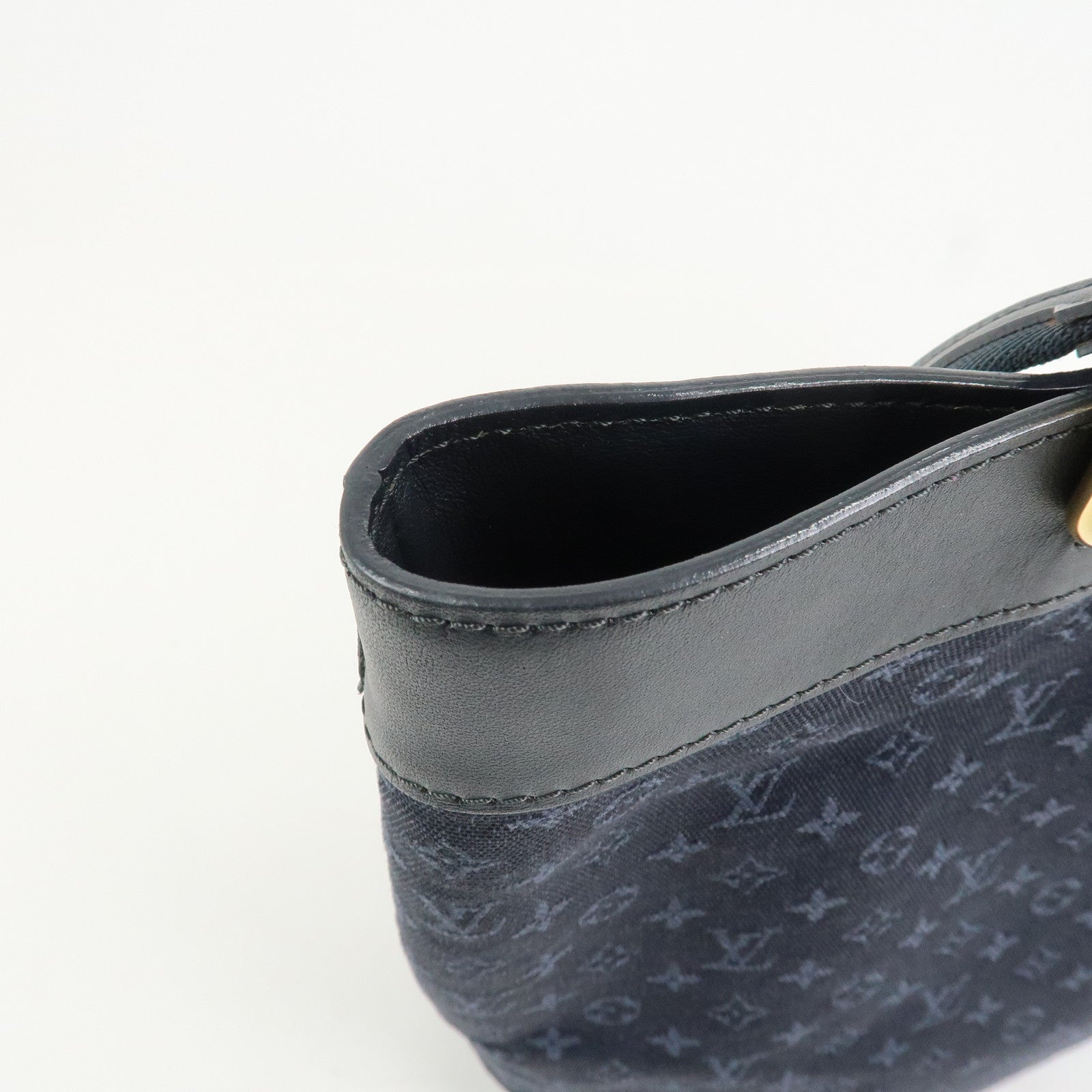 Louis Vuitton Monogram Mini Canvas Lucille GM Tote Bag Blue M92679