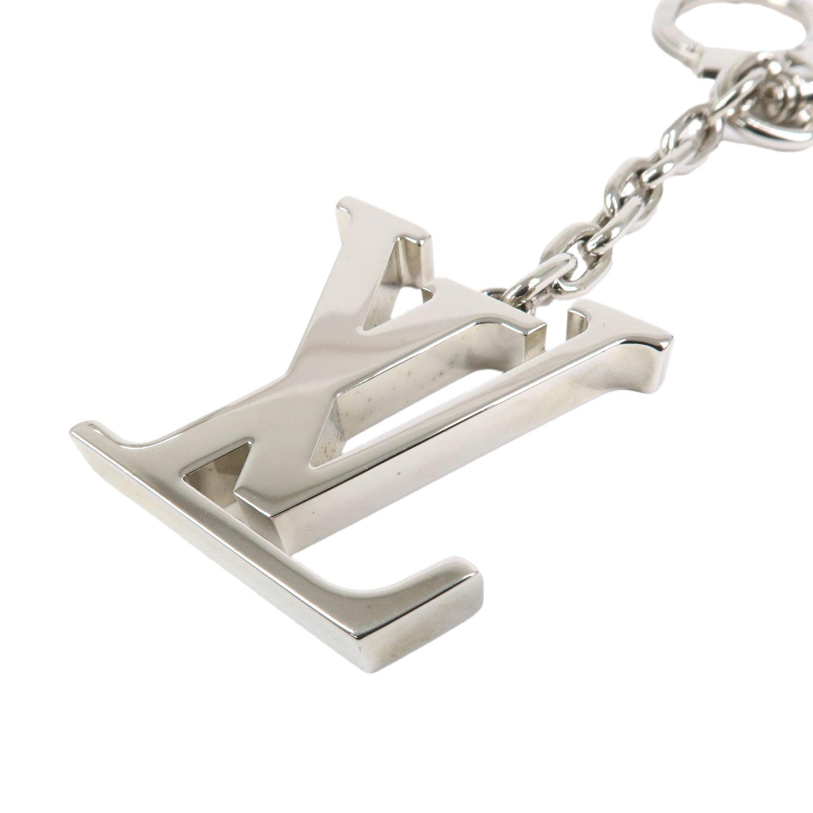 Louis Vuitton Porte Cles Initiales LV Bag Charm Silver M65071