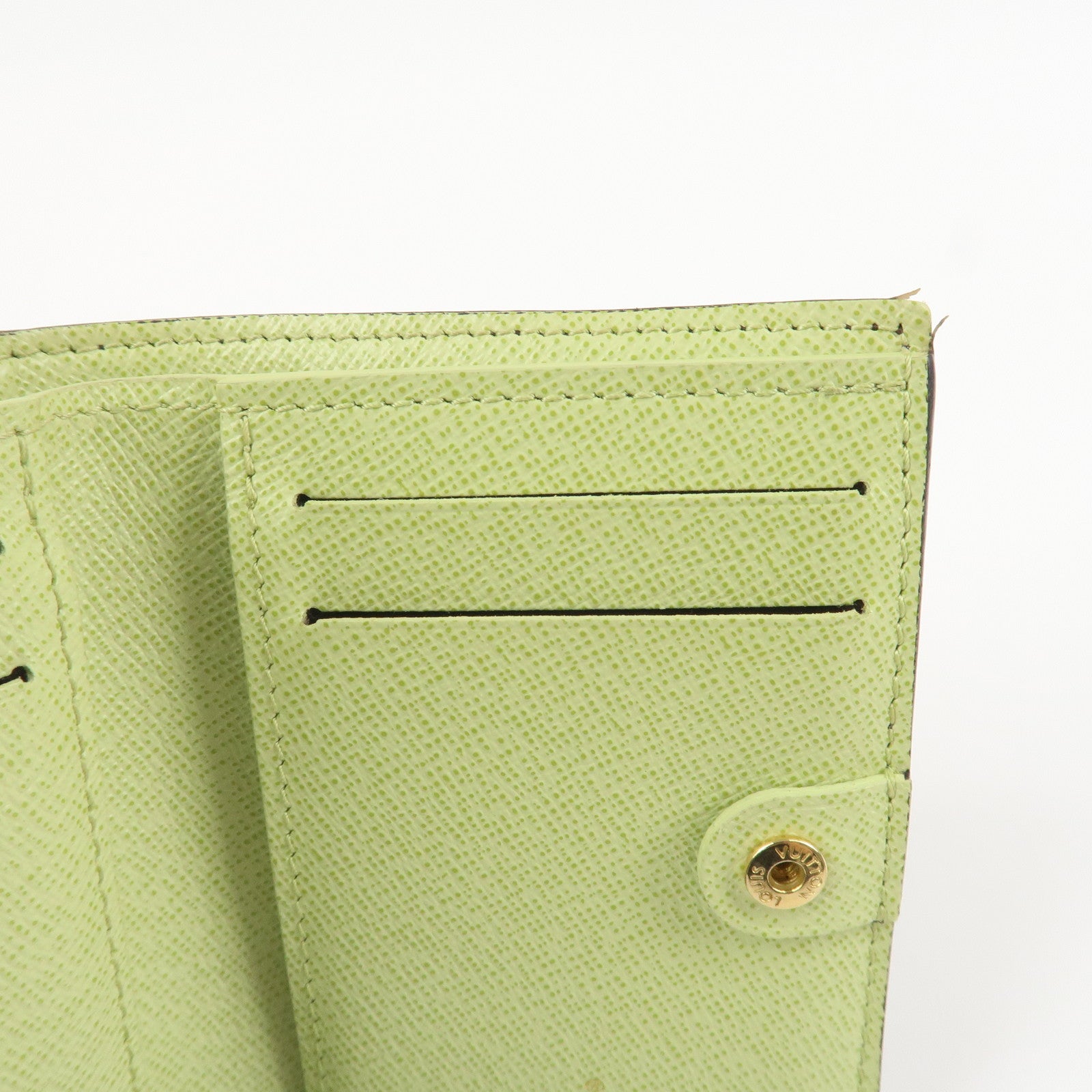 Louis Vuitton Monogram Canvas Portefeuille Lisa Wallet Veil Note M82382 Used