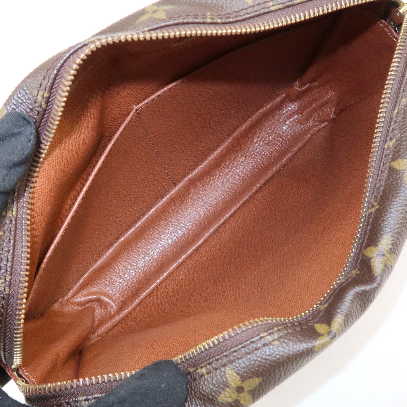 Louis Vuitton Monogram Compiegne 28 Pouch Clutch Bag Brown M51845 Used