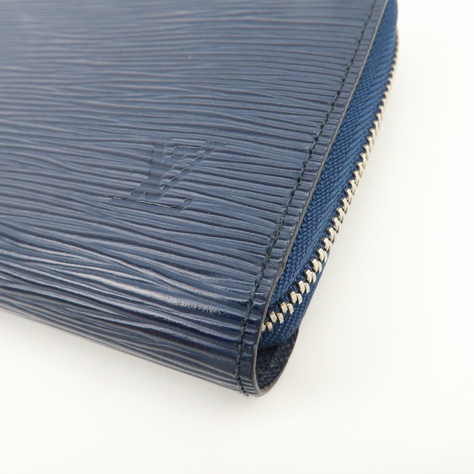 Louis Vuitton Epi leather Zippy Long Wallet Andigo Blue M61873 Used