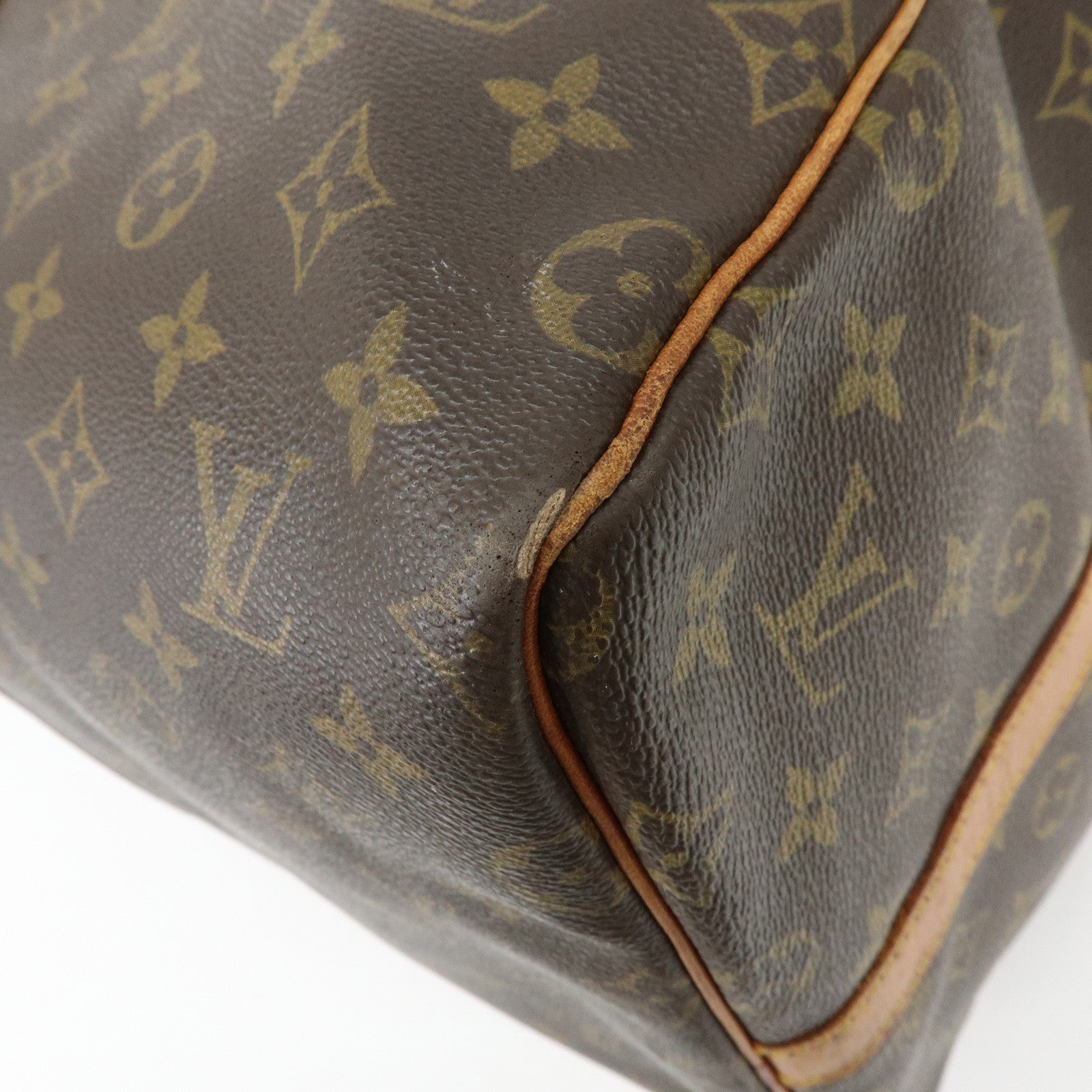 Louis Vuitton Monogram Keep All Bandouliere 55 Boston Bag M41414
