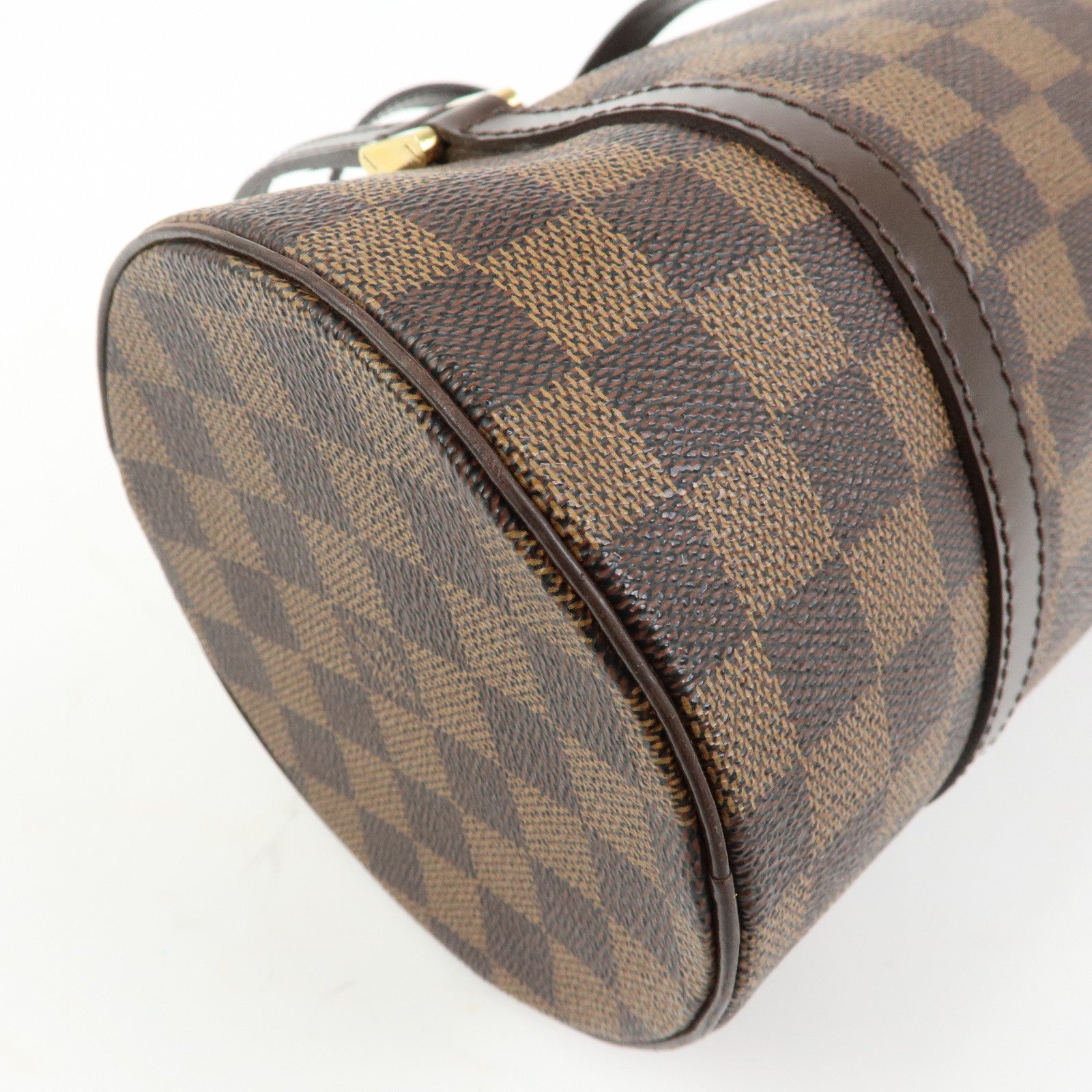 Louis Vuitton Damier Ebene Papillon 26 Hand Bag Brown N51304