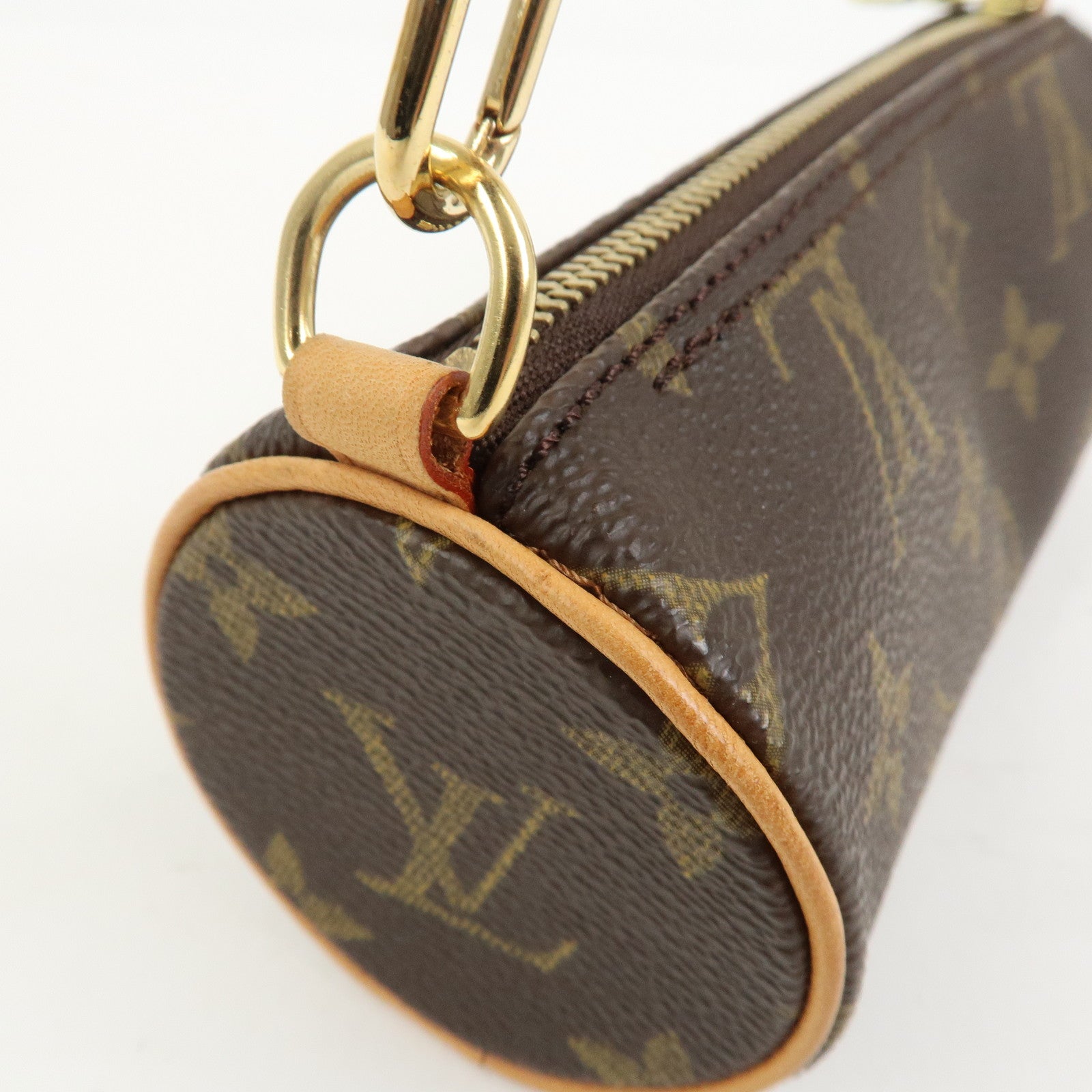 Louis Vuitton Monogram Mini Pouch for Papillon Bag Brown