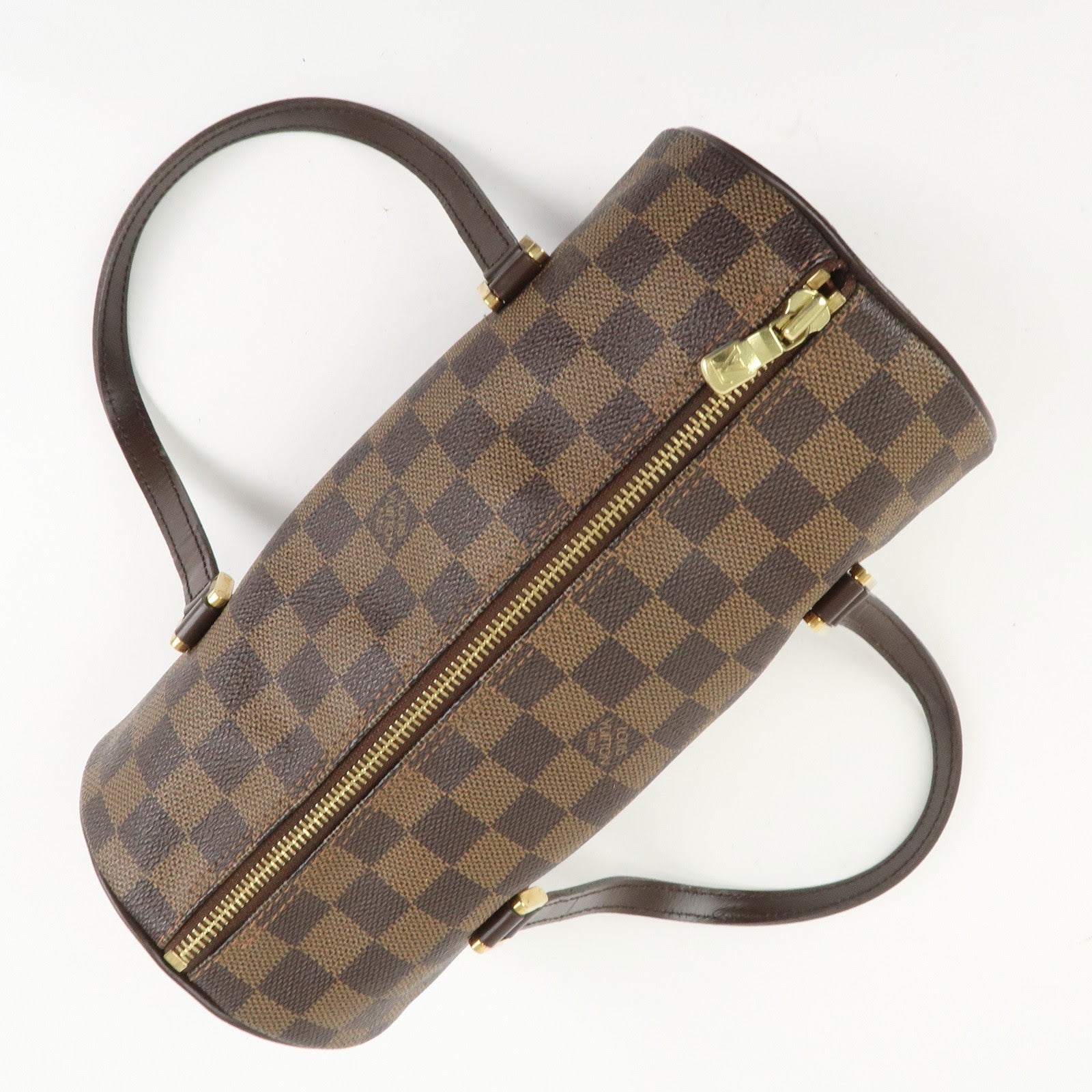 Louis Vuitton Damier Ebene Papillon 26 Hand Bag Brown N51304