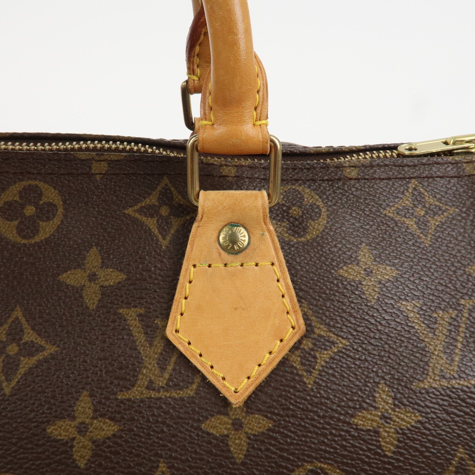 Louis Vuitton Monogram Speedy 30 Boston Bag Hand Bag Brown M41526