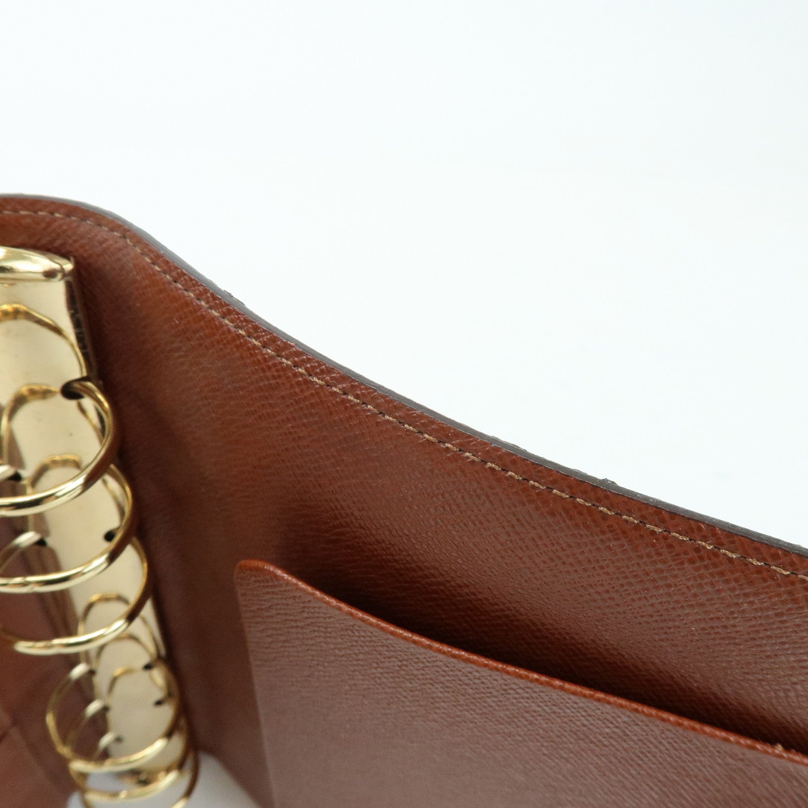 Louis Vuitton Monogram Agenda MM Planner Cover Brown R20105