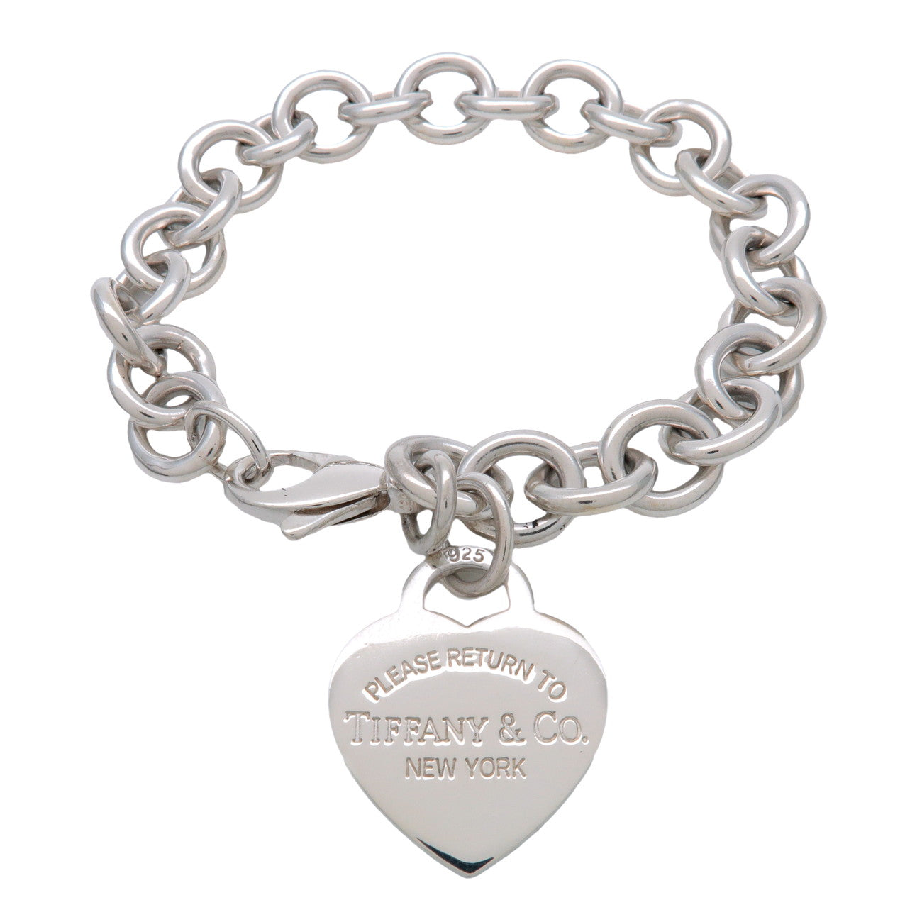 Tiffany & Co Return to Tiffany Heart Tag Bracelet SV925 Silver