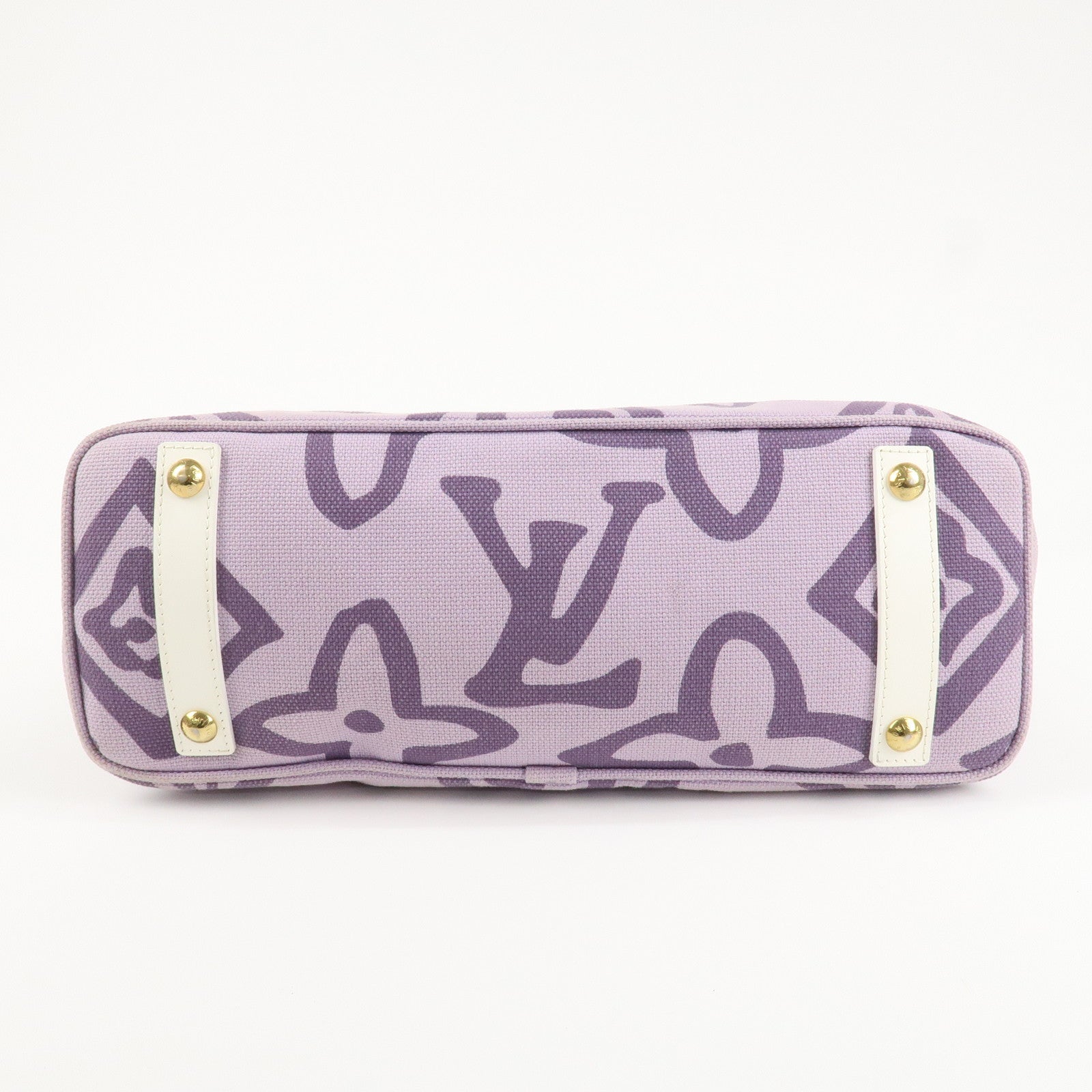 Louis Vuitton Cruise Line Canvas Tahitienne PM Tote Bag M95680 Used