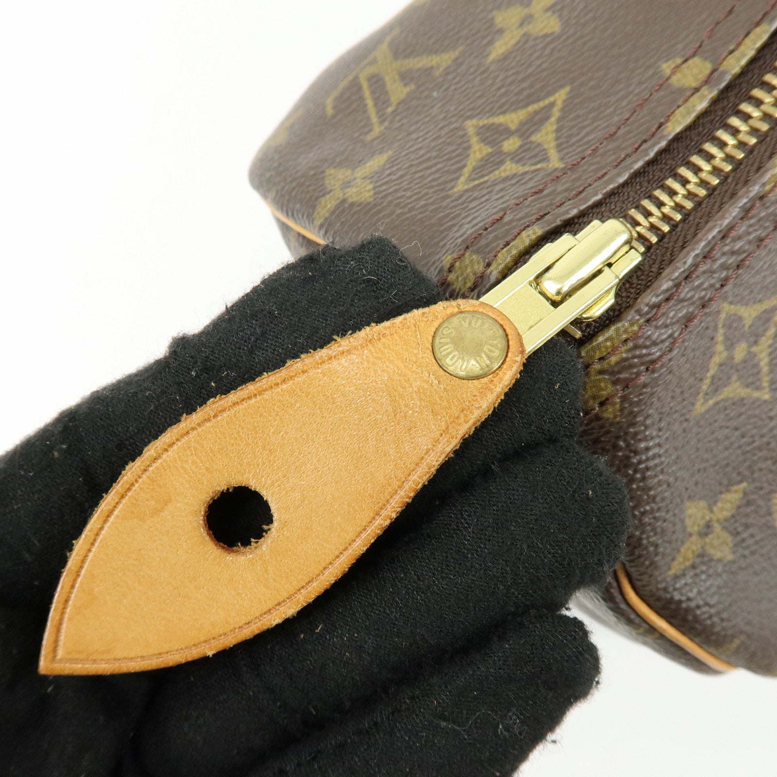Louis Vuitton Monogram Speedy 30 Boston Bag Hand Bag Brown M41526