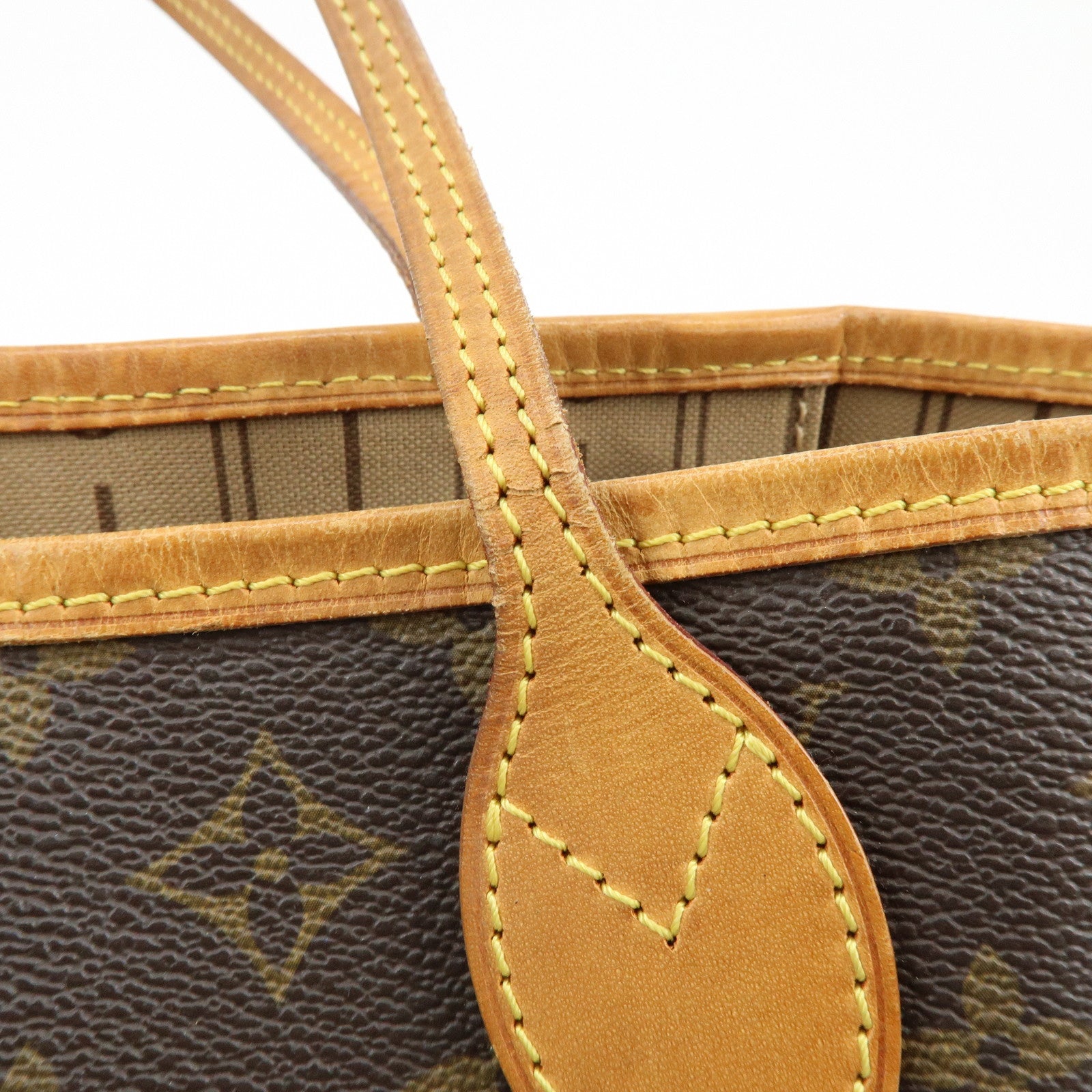 Louis Vuitton Monogram Neverfull PM Tote Bag Hand Bag M40155