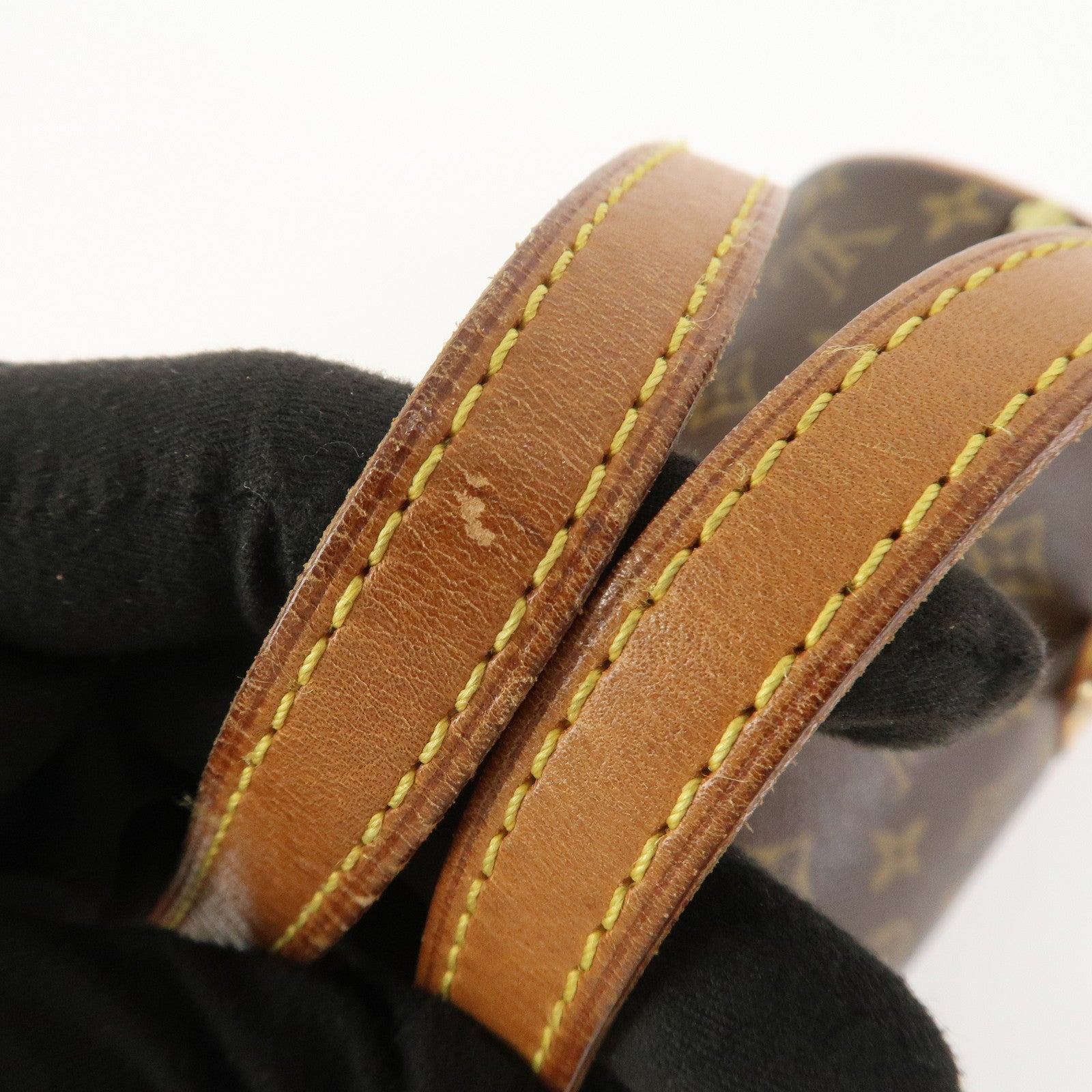 Louis Vuitton Monogram Papillon 30 Hand Bag Brown M51385