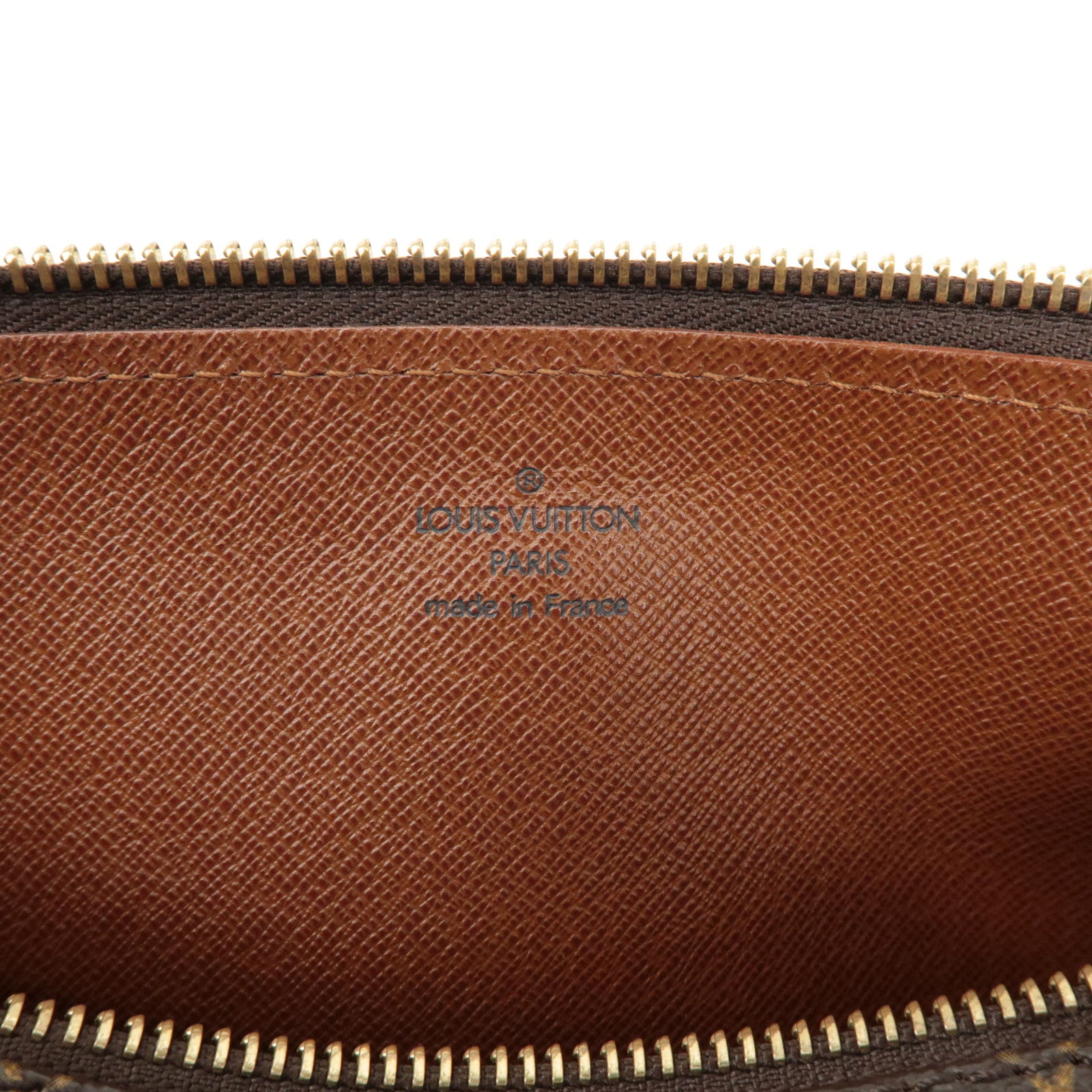 Louis Vuitton Monogram Canvas Leather Papillon 30 Brown M51385 Used