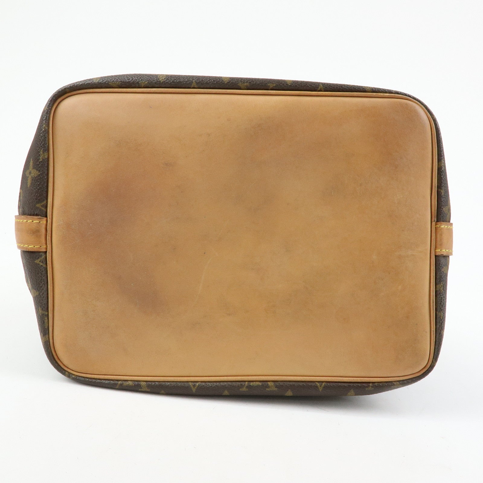 Louis Vuitton Monogram Petit Noe Shoulder Bag Brown M42226