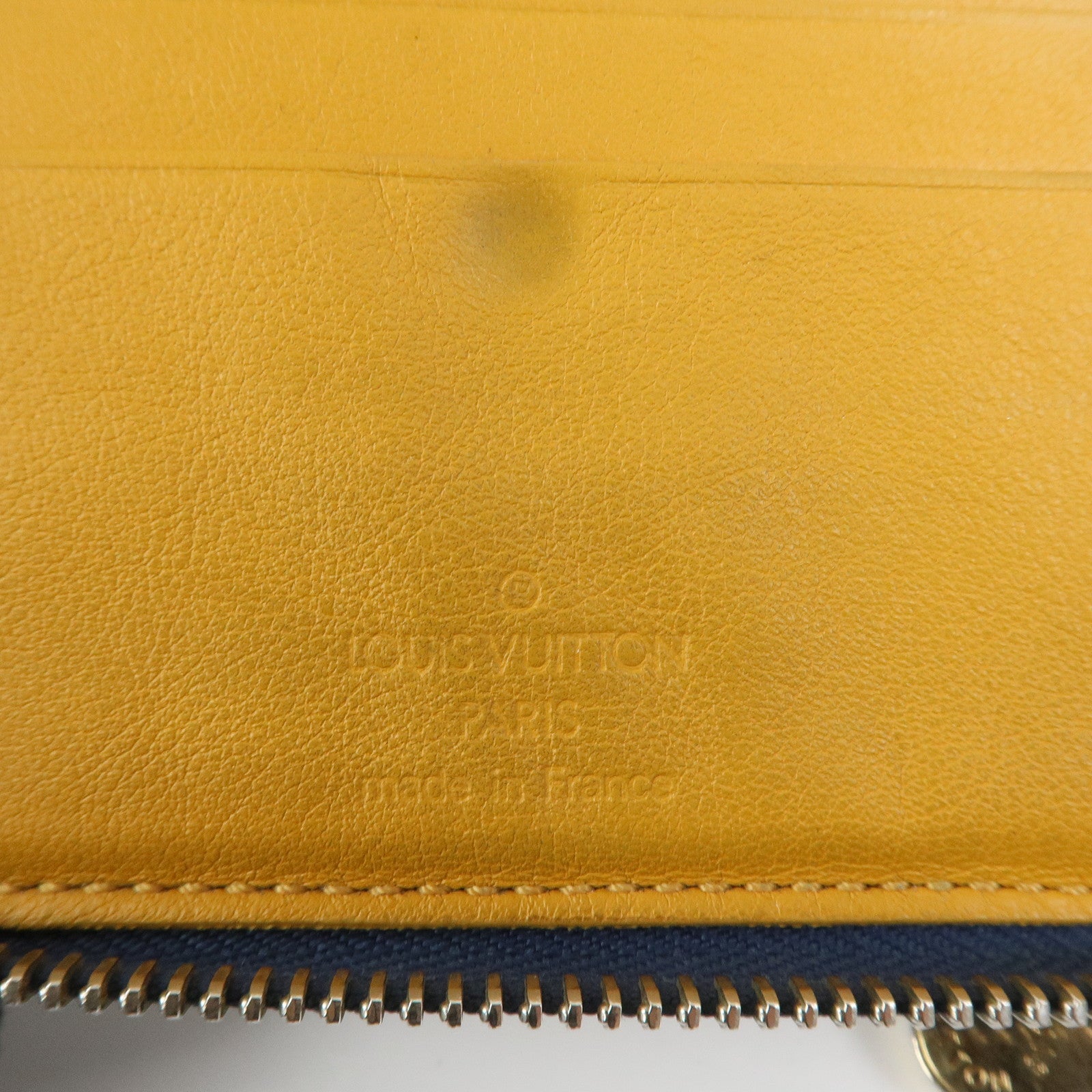 Louis Vuitton Monogram Denim Mini Zippy Wallet Blue M95342