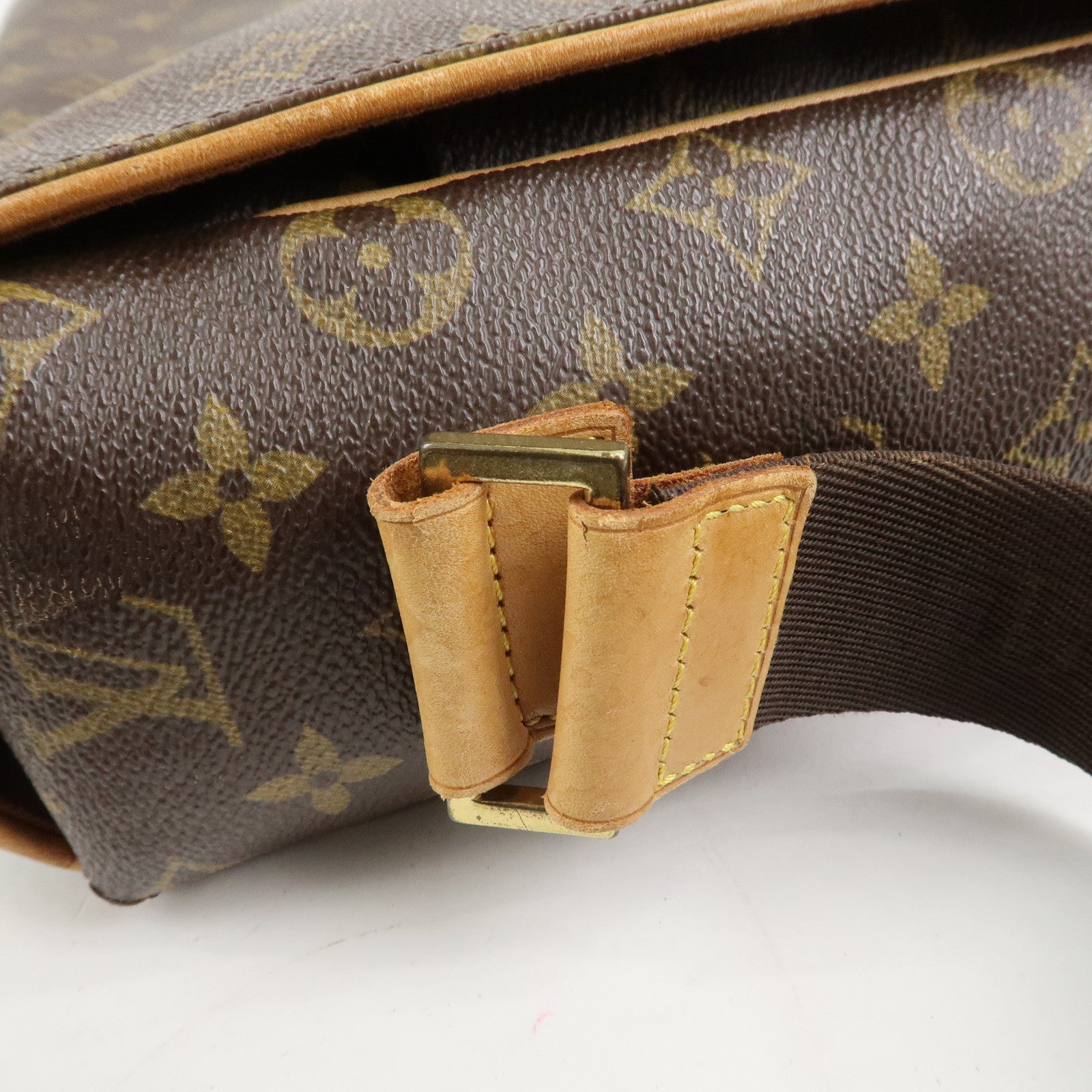 Louis Vuitton Monogram Abbesses Messenger Bag Brown M45257