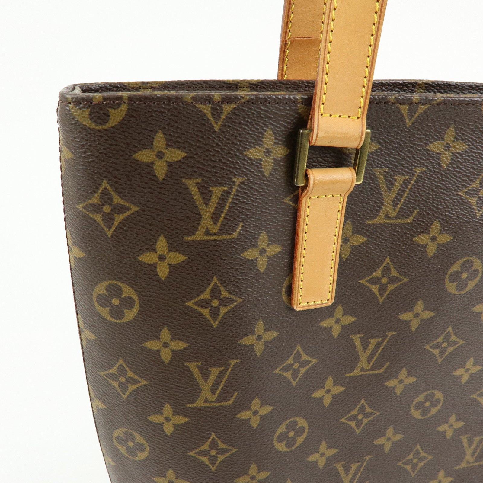Louis Vuitton Monogram Vavin GM Cancas Tote Bag Brown M51170