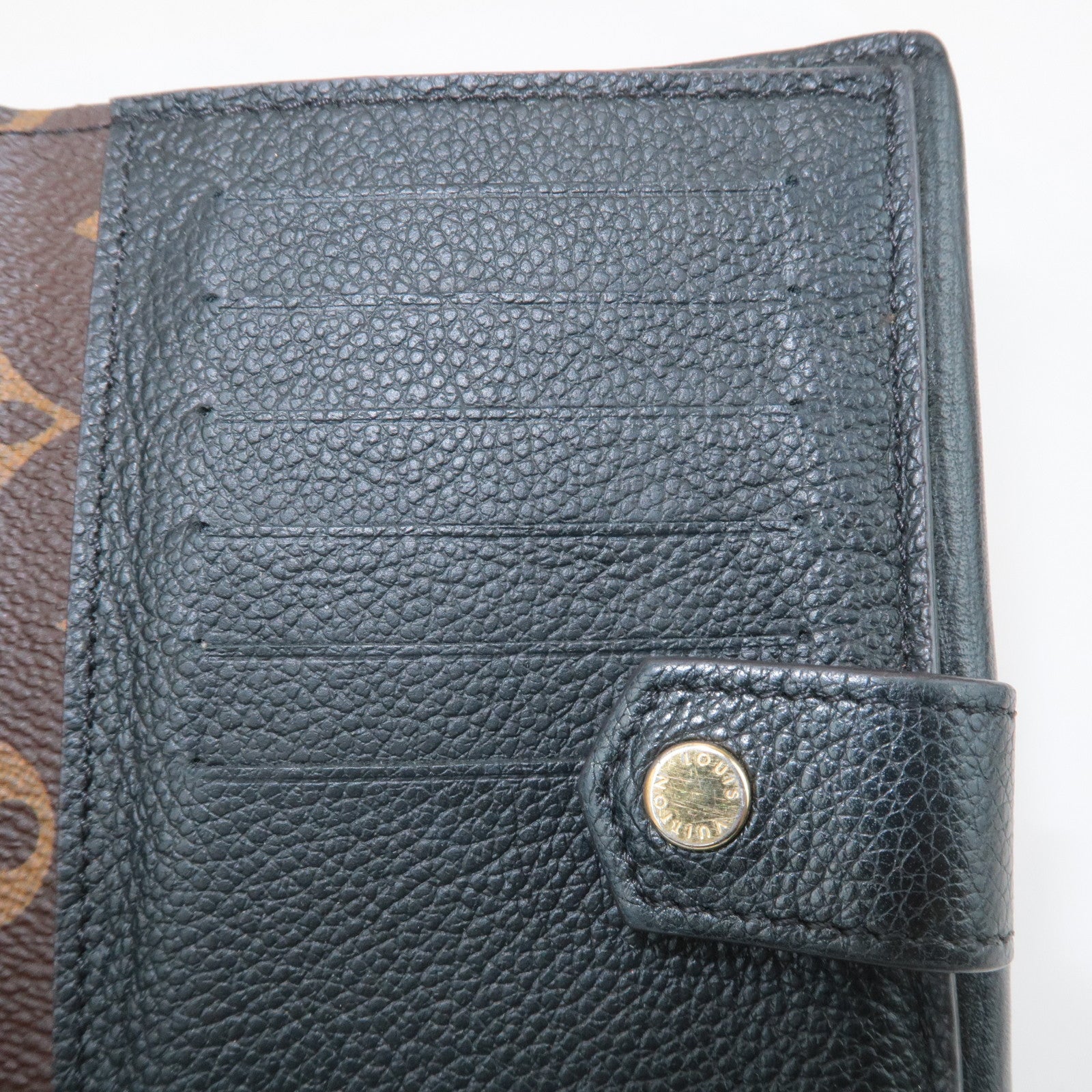 Louis Vuitton Monogram Portefeuille Palace Compact Wallet M60990 Used