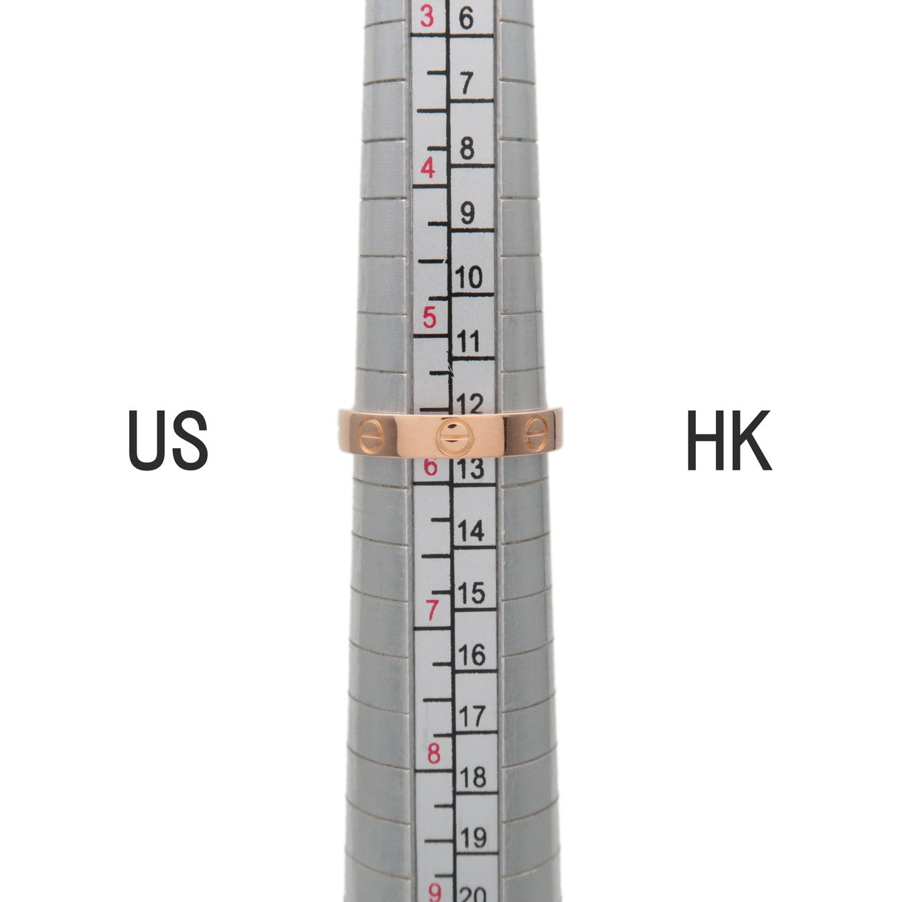 Cartier Mini Love Ring K18 750PG Rose Gold #51 US5.5 EU51.5 HK12.5