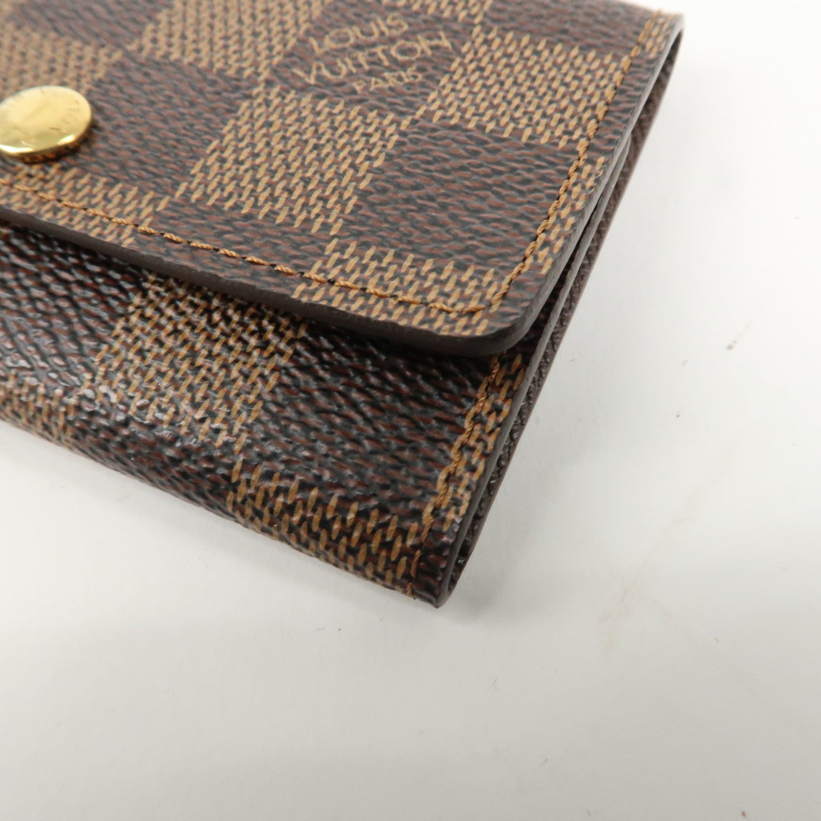 Louis Vuitton Damier Ebene Multicles 6 Key Case Brown N62630 Used