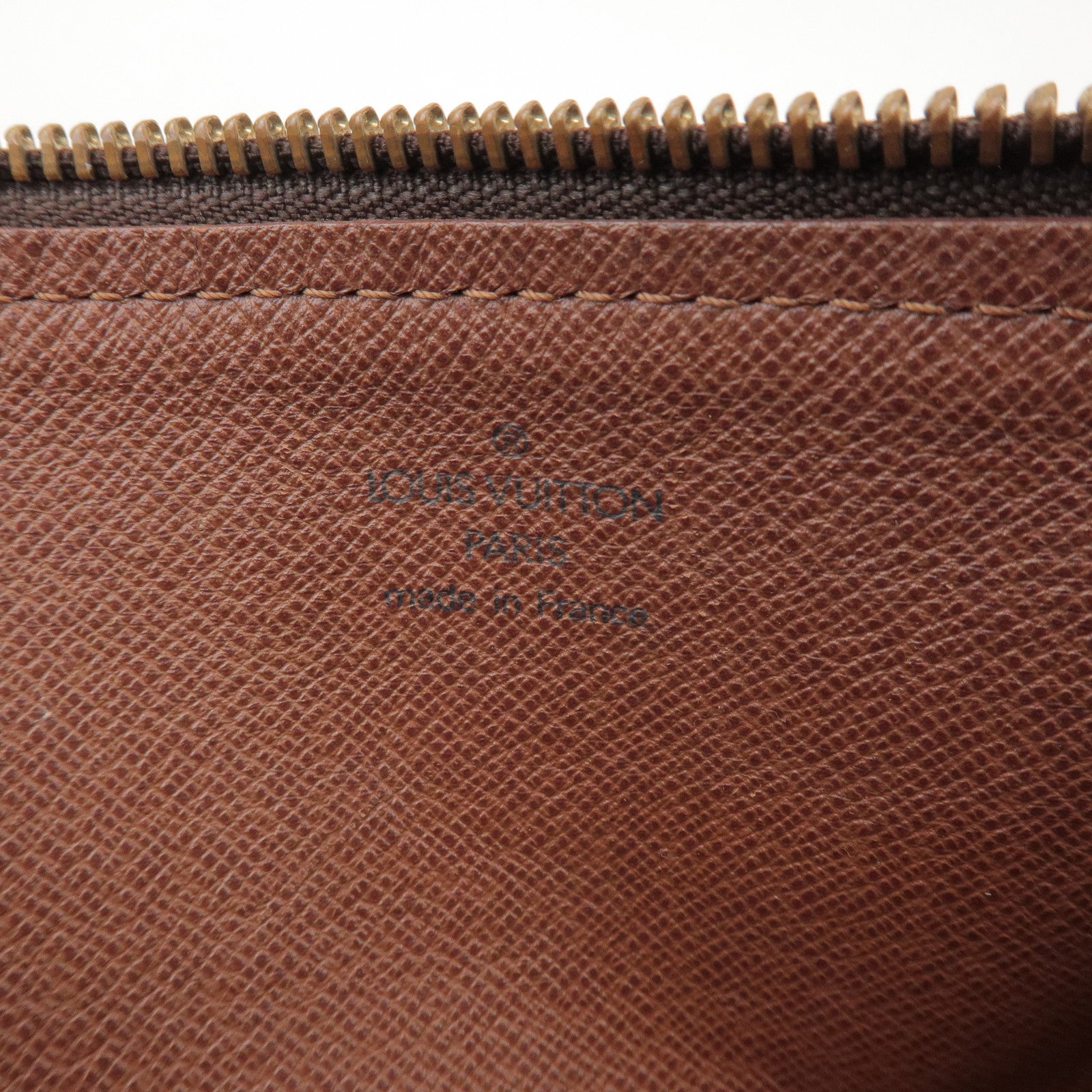 Louis Vuitton Monogram Papillon 30 Hand Bag Brown M51385