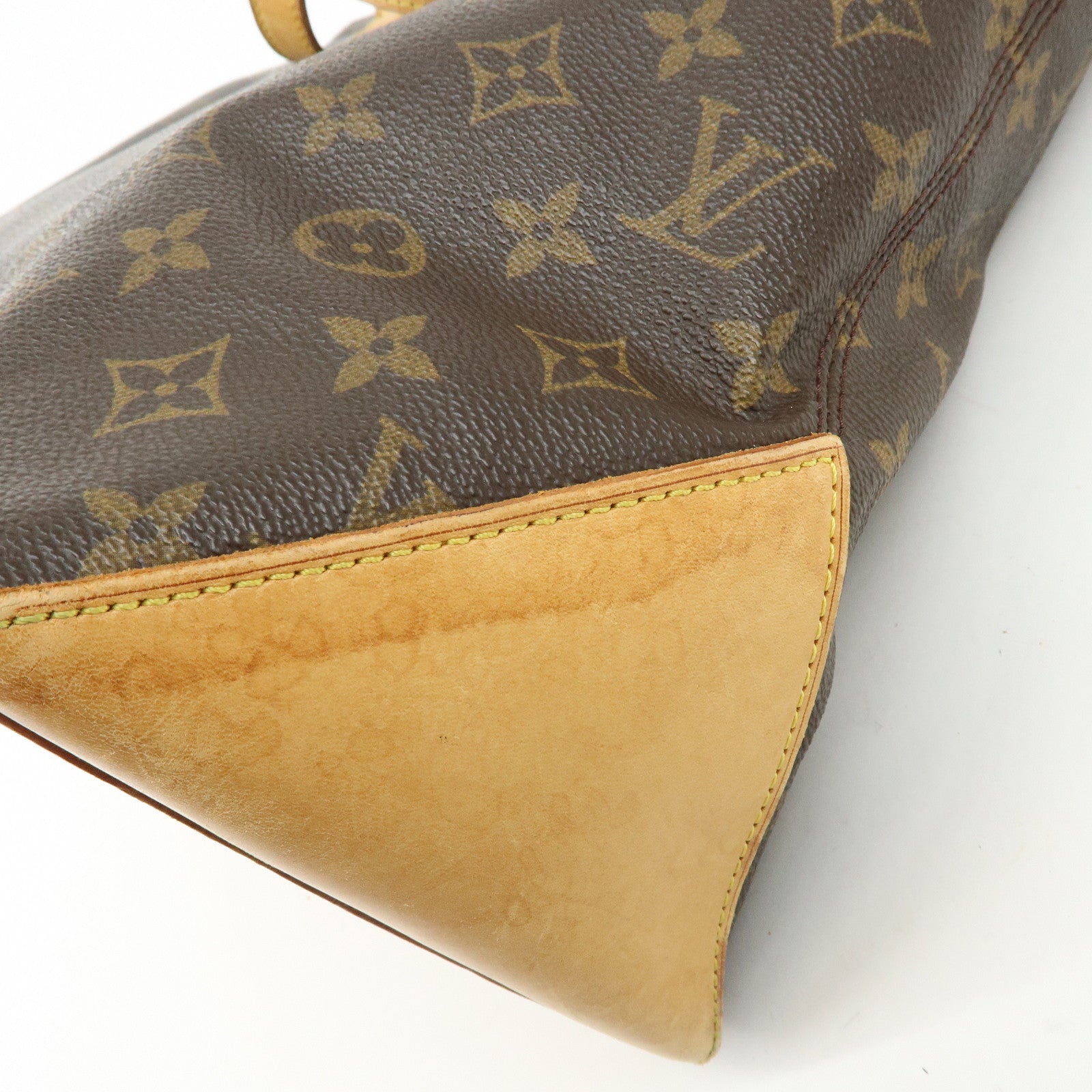 Louis Vuitton Monogram Cabas Mezzo Tote Bag Shoulder Bag M51151