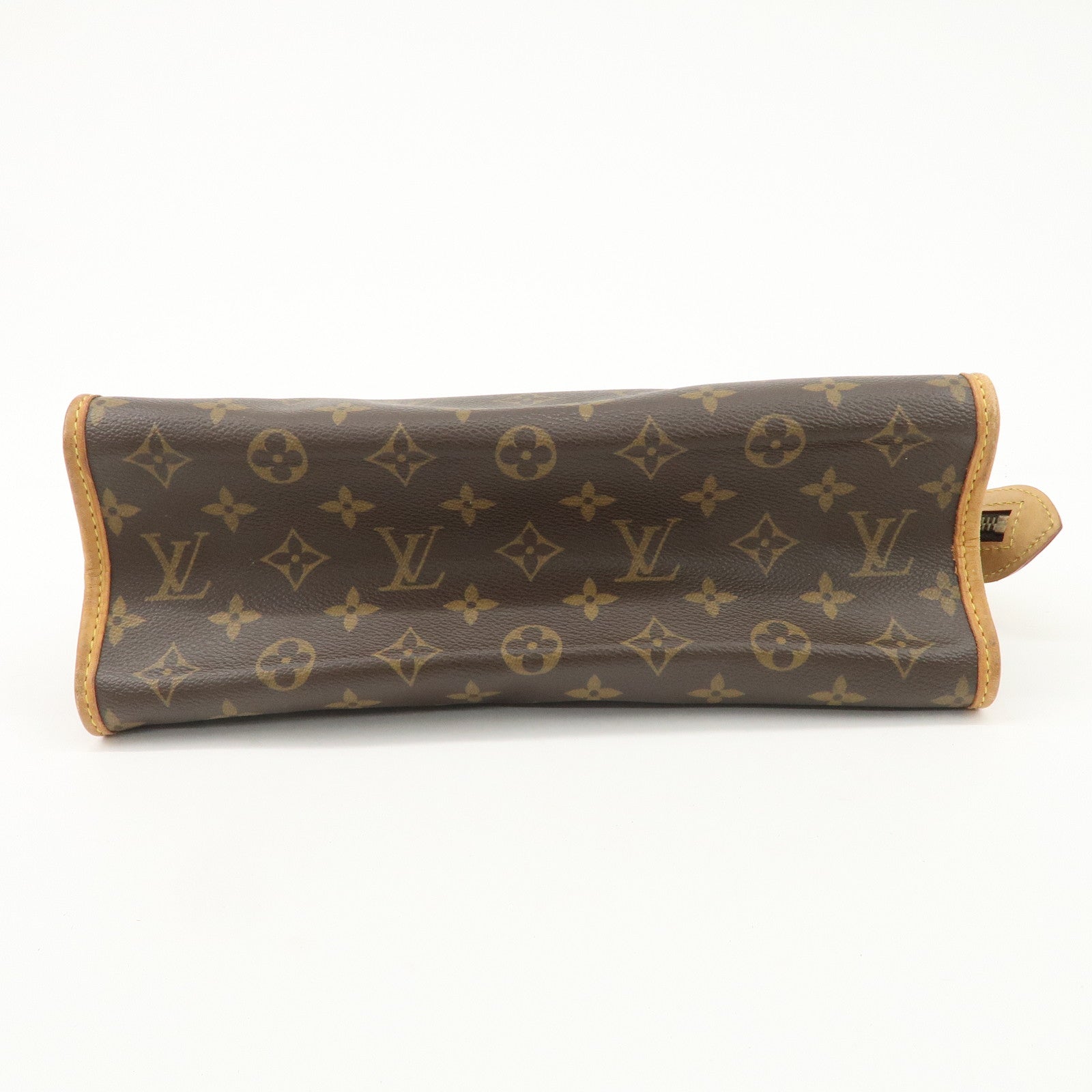 Louis Vuitton Monogram Popincourt Hand Bag Brown M40009 Used