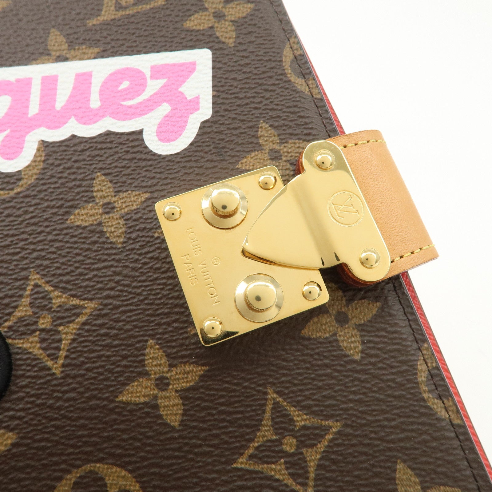 Louis Vuitton Monogram Couverture Carneport Planner Cover GI0294 Used